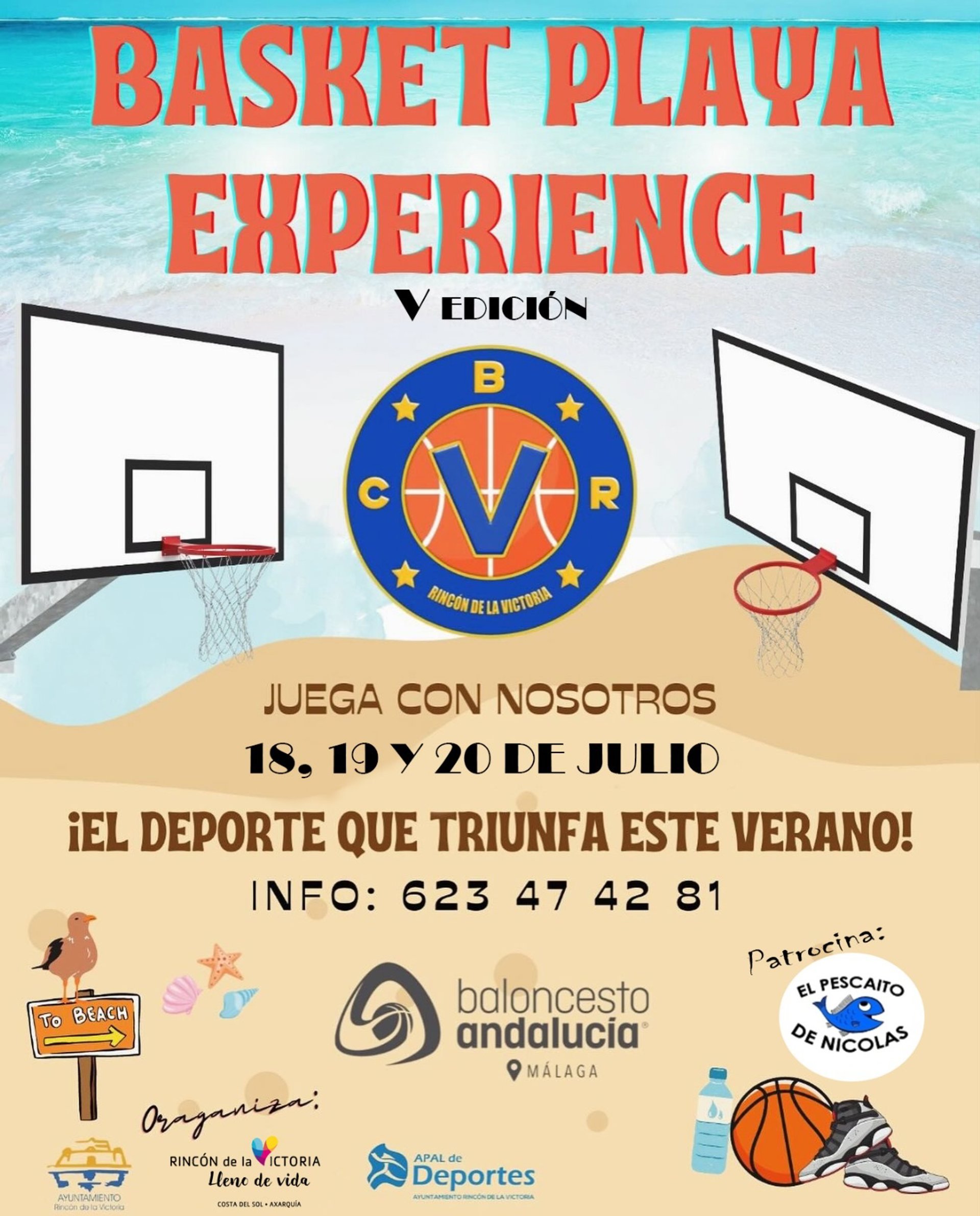 Rincón celebrará el Torneo Basket Playa Experience en julio con más de 200 jugadores participantes
