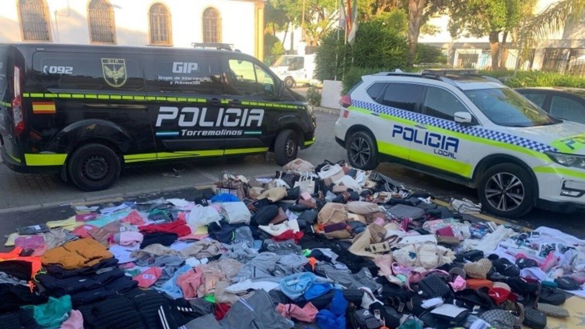 Torremolinos intensifica el control sobre la venta ambulante y realiza 60 intervenciones en lo que va de año