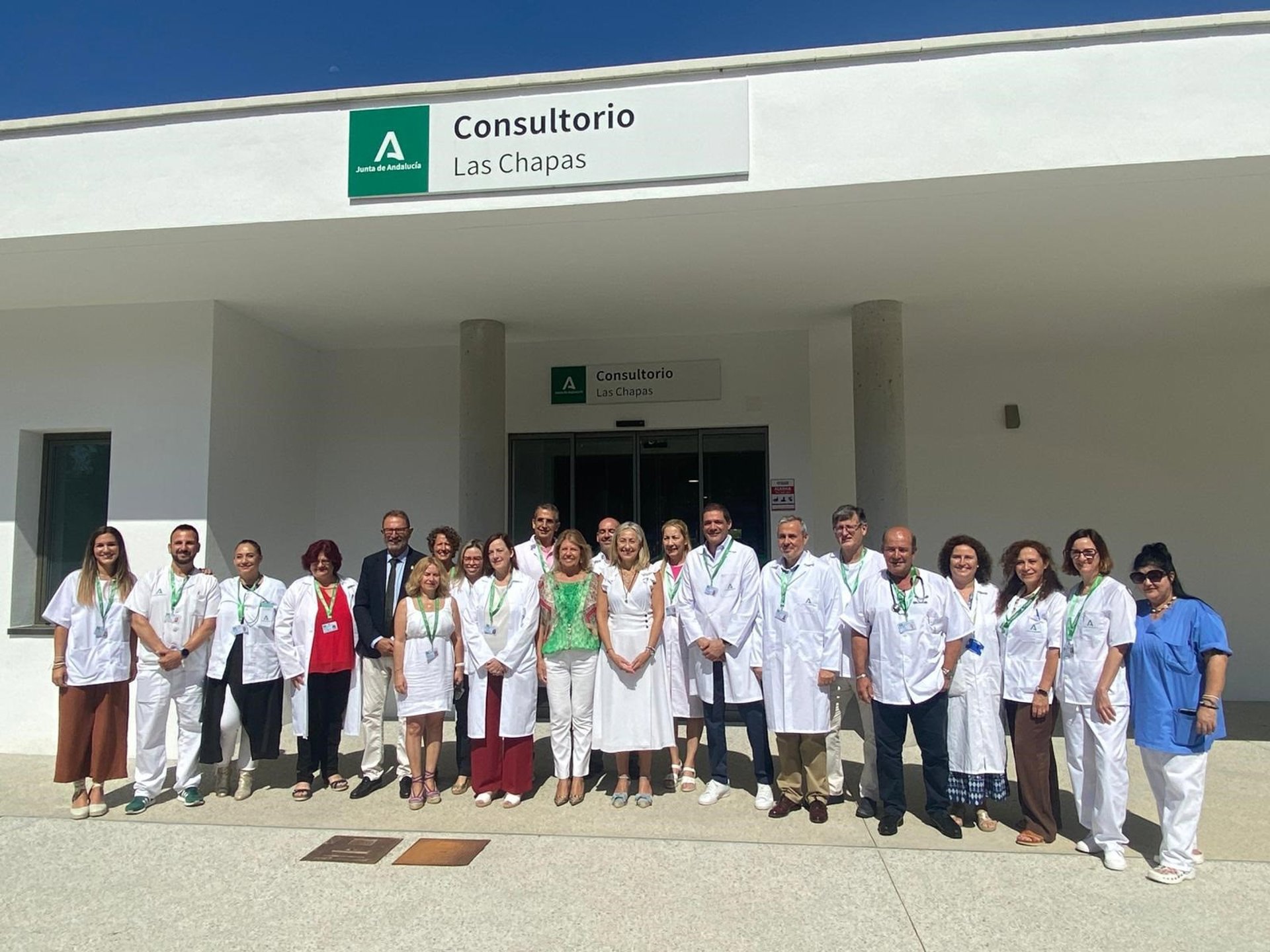 El nuevo consultorio de Las Chapas de Marbella cuenta con 12 consultas y quintuplica la superficie del anterior