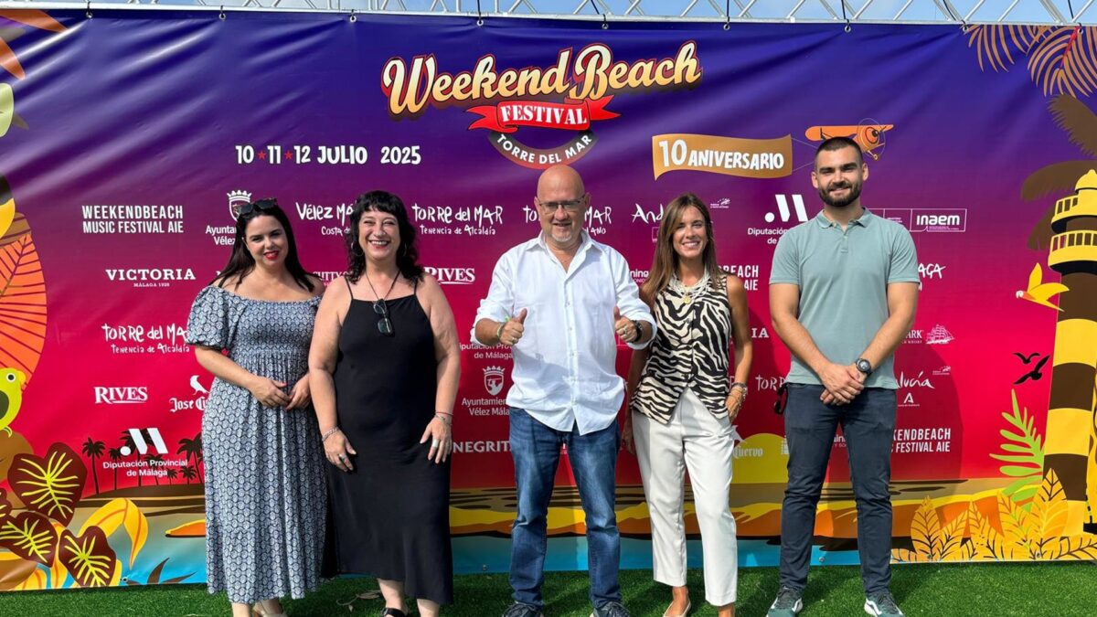 Este jueves arranca Weekend Beach Festival en Torre del Mar, Vélez-Málaga, con tres jornadas de música y fiesta