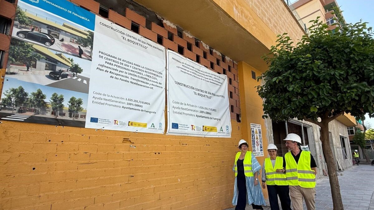 Fuengirola avanza en las obras de creación de un Centro de Día para Mayores en El Boquetillo