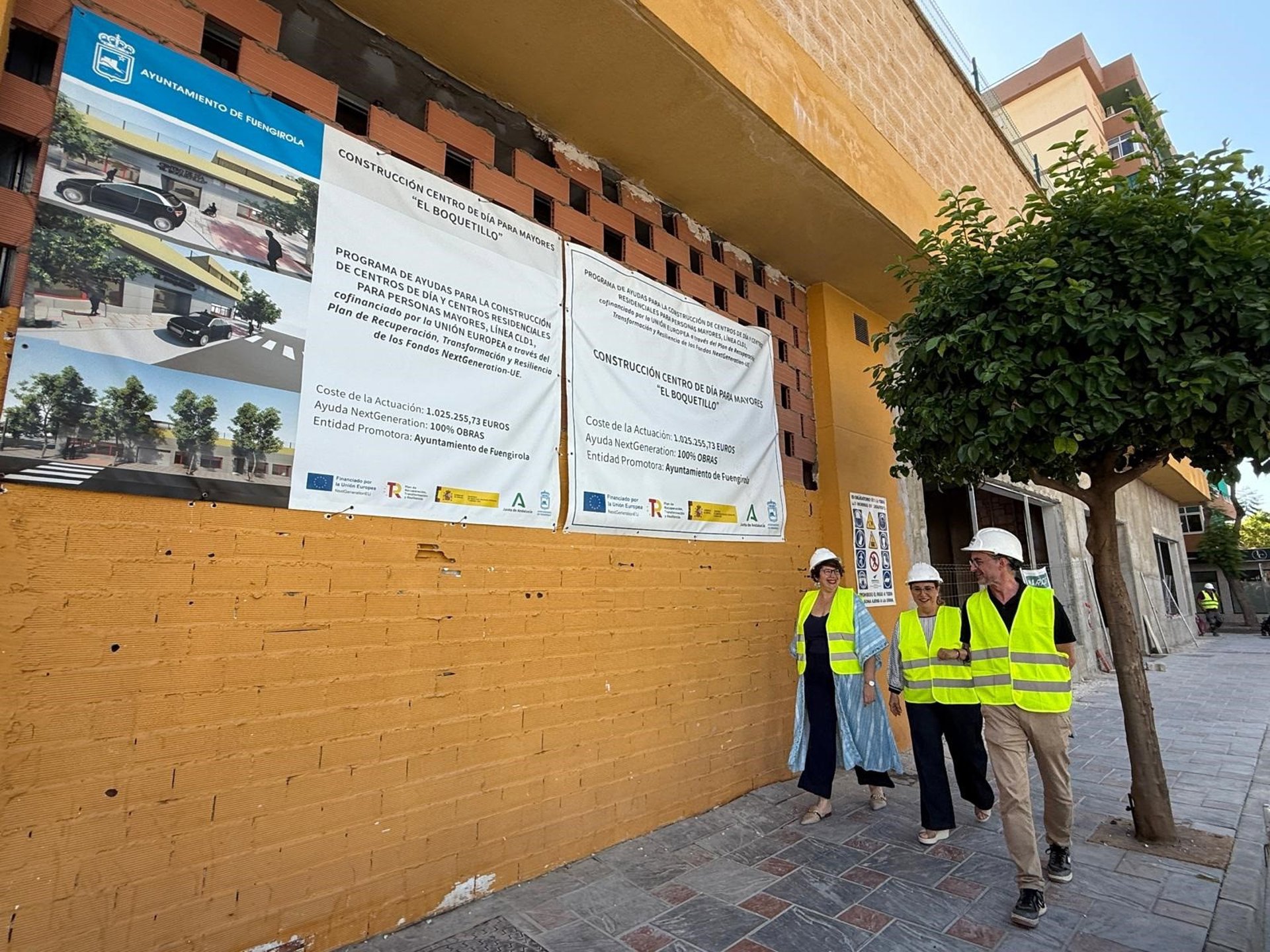 Fuengirola avanza en las obras de creación de un Centro de Día para Mayores en El Boquetillo