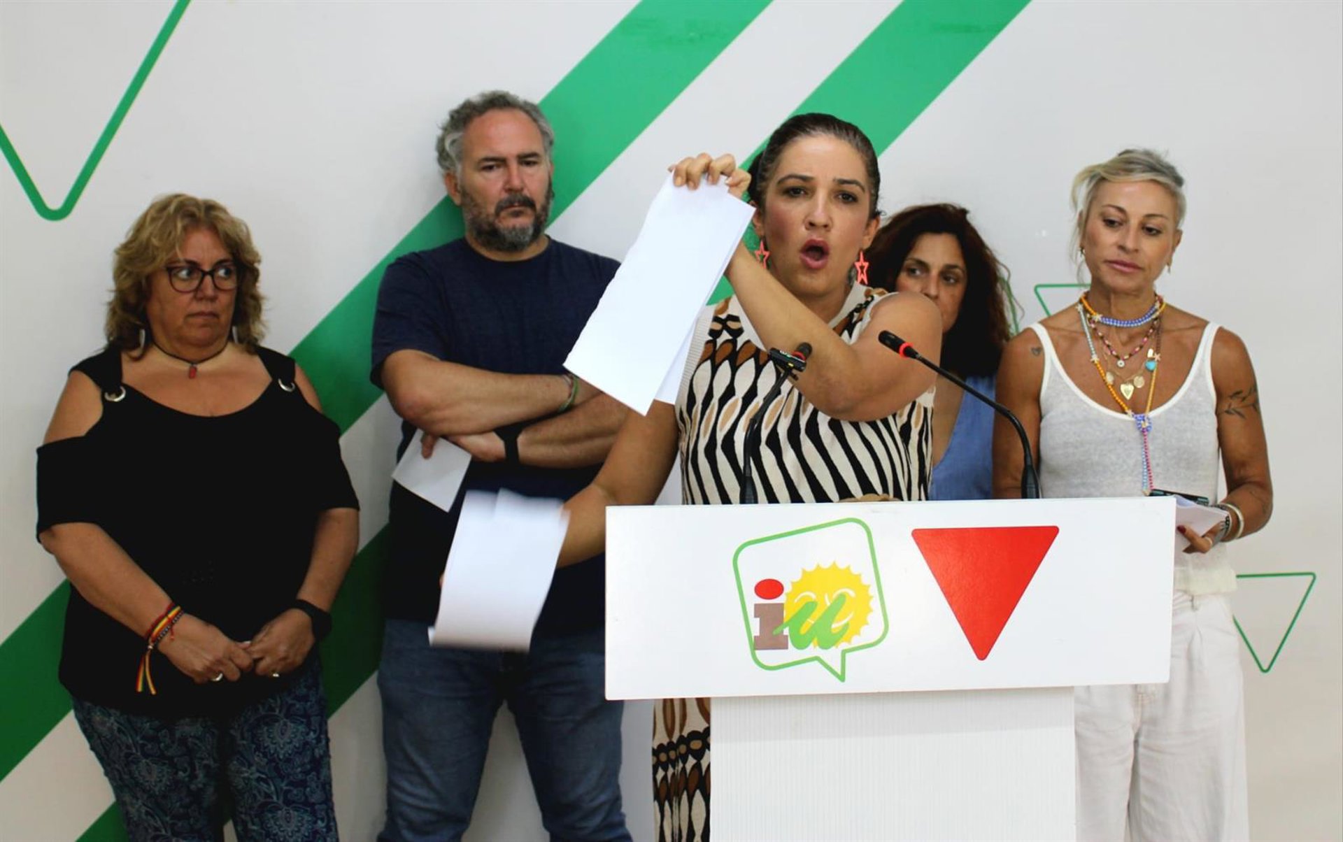 IU Málaga critica que "la justicia pratiarcal" pone en riesgo la vida del hijo de Juana Rivas