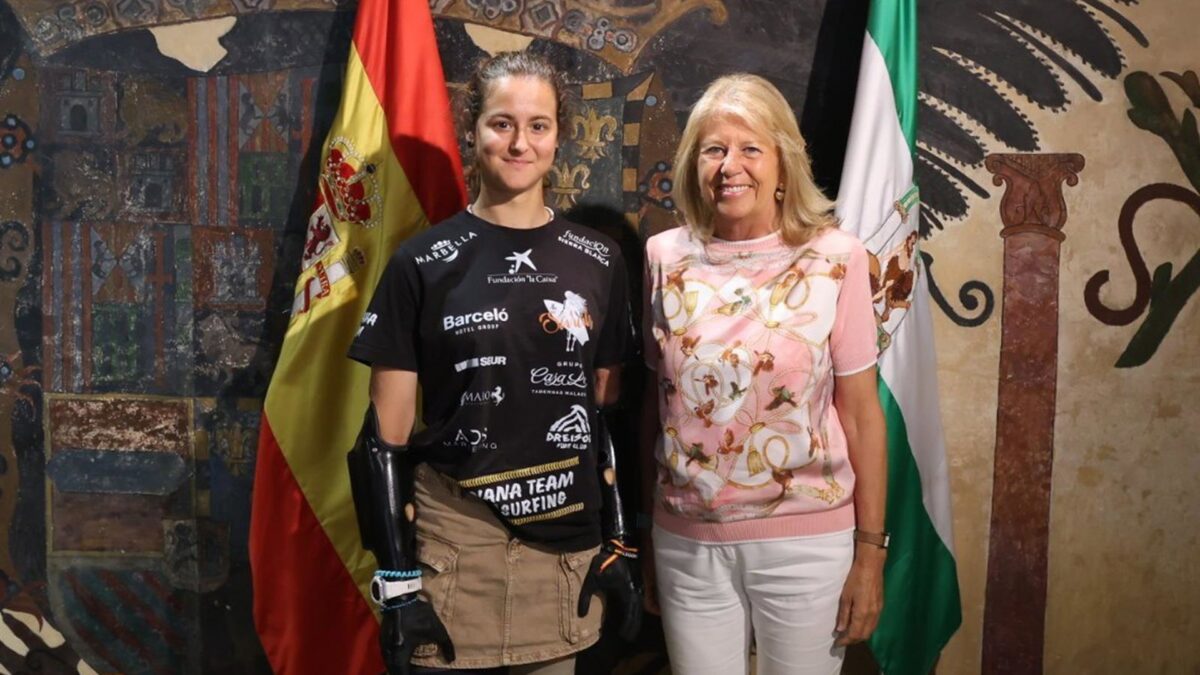 La alcaldesa de Marbella destaca "los éxitos y la superación personal" de la deportista Sarah Almagro