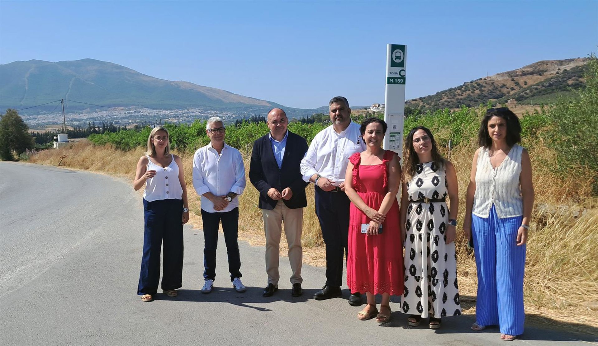 PSOE y Con Málaga piden a Diputación el arreglo de la carretera de Alhaurín el Grande a Villafranco