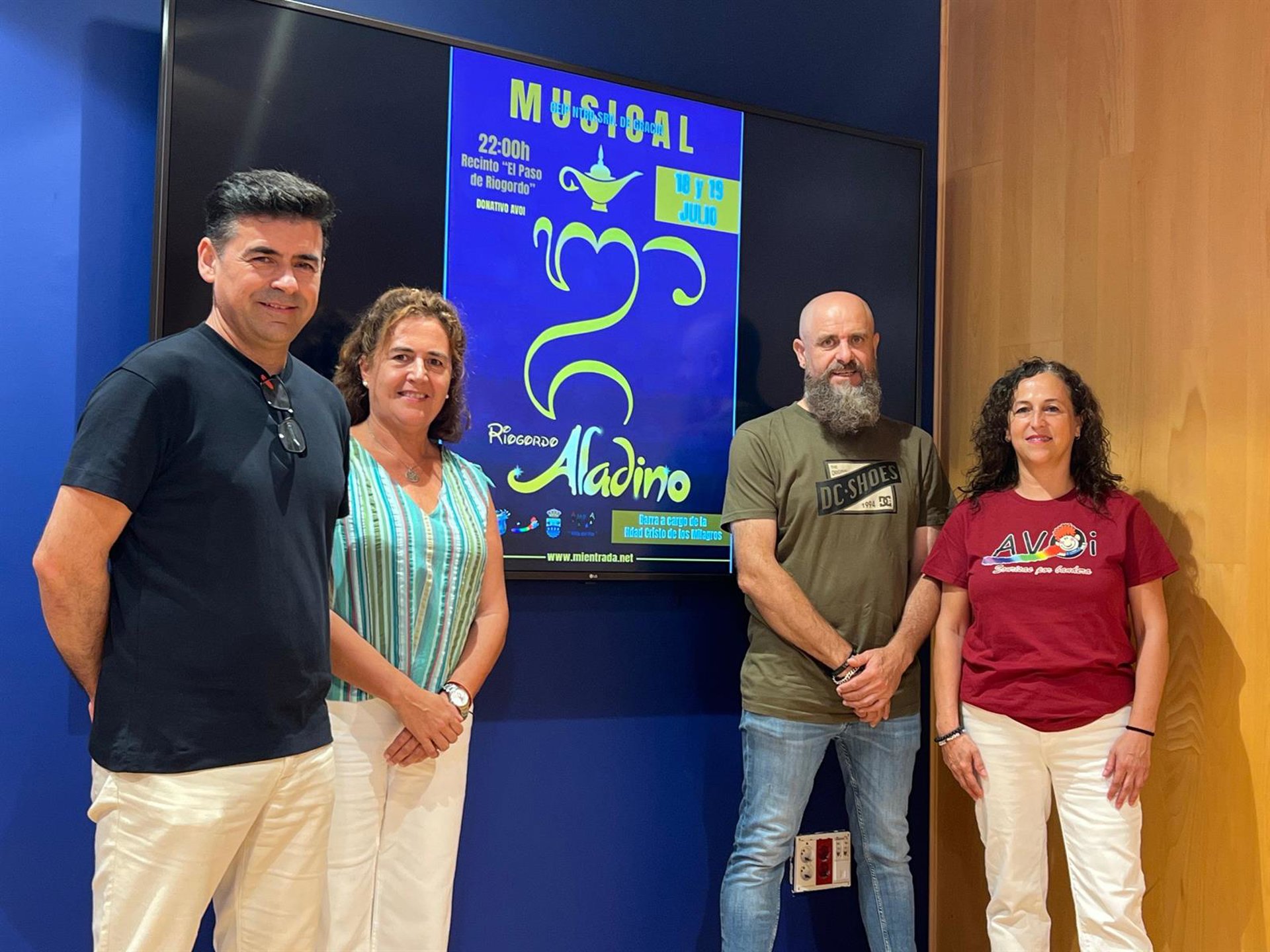 Riogordo estrena el fin de semana 'Aladino', el nuevo espectáculo musical protagonizado por estudiantes