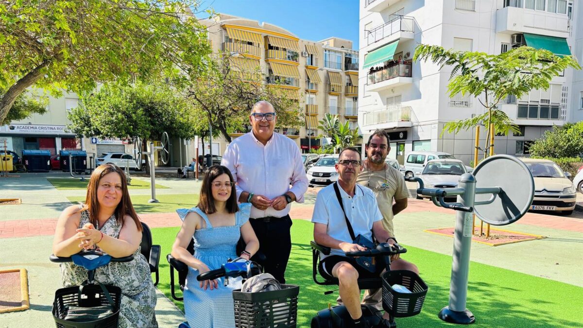 Vélez-Málaga concluye una nueva área biosaludable adaptada y refuerza su compromiso con la accesibilidad