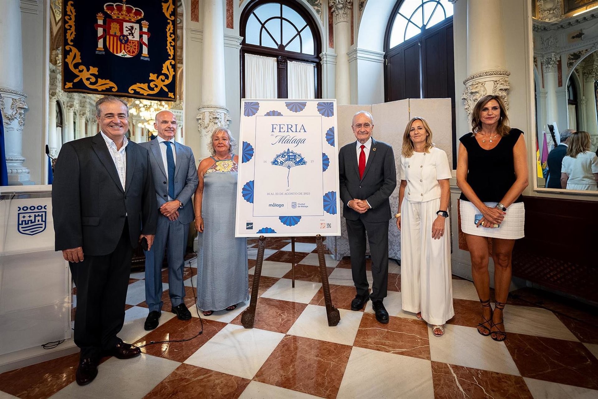 De la Torre recibe a las Recepción a entidades patrocinadoras de la Feria de Málaga 2025