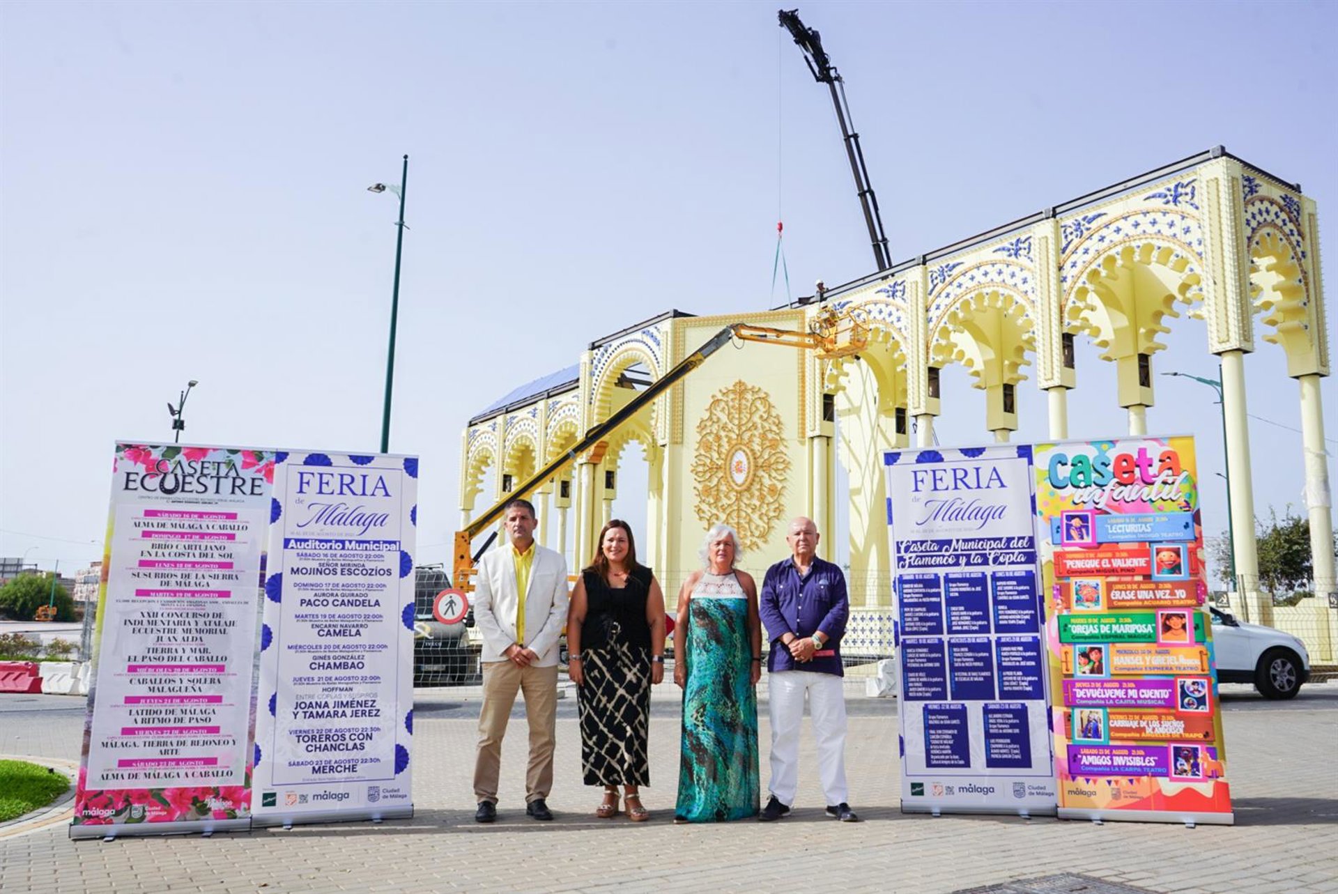 El Real de la Feria contará este año con más de 2,5 millones de puntos de luz que emplean tecnología sostenible