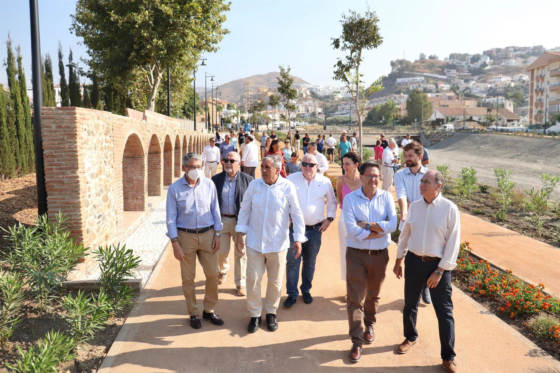 La Diputación financia con 656.000 euros un paseo fluvial en Rincón de la Victoria