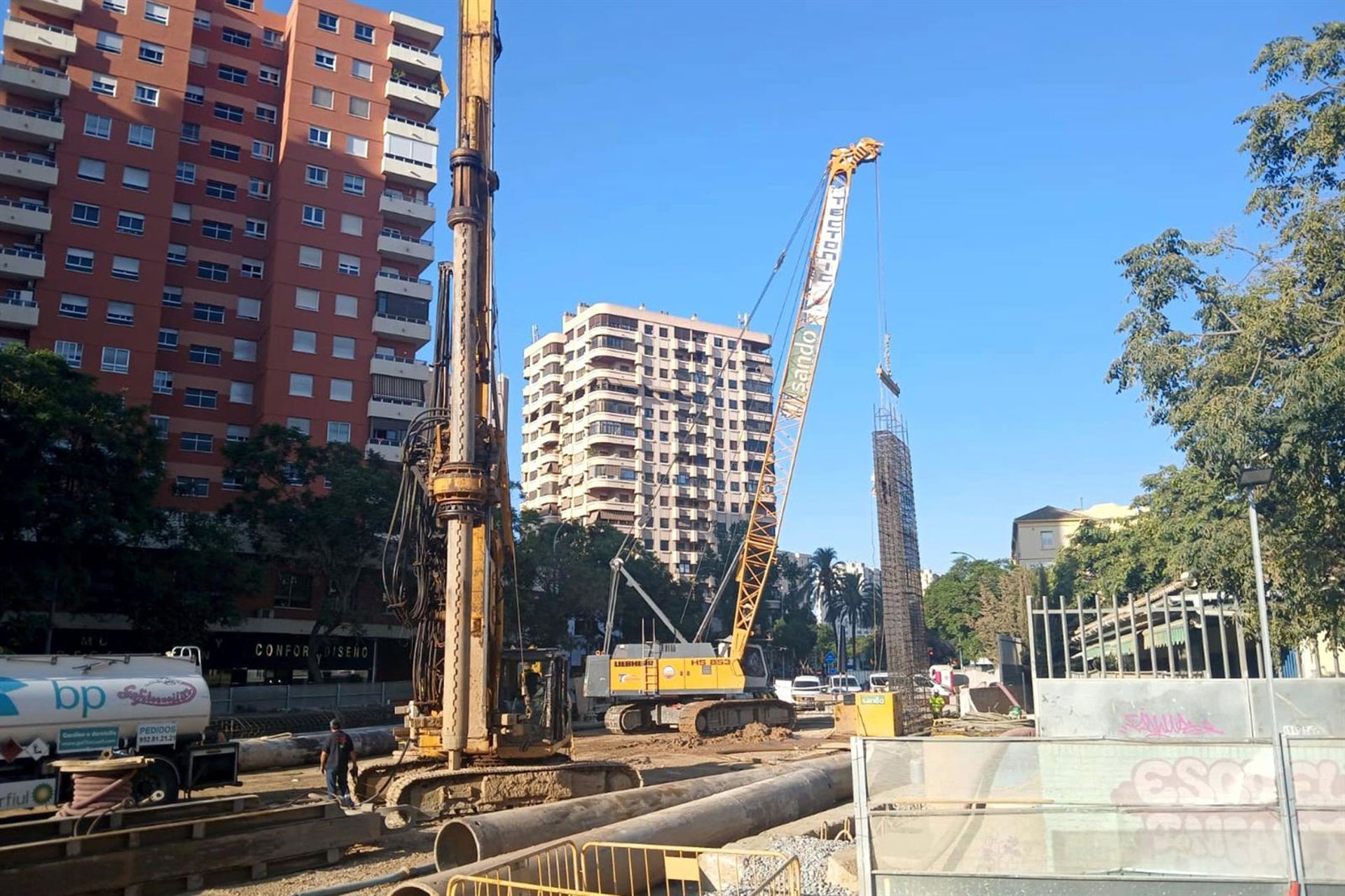 La Junta recibe 16 ofertas para el tercer y último tramo de la ampliación del metro de Málaga