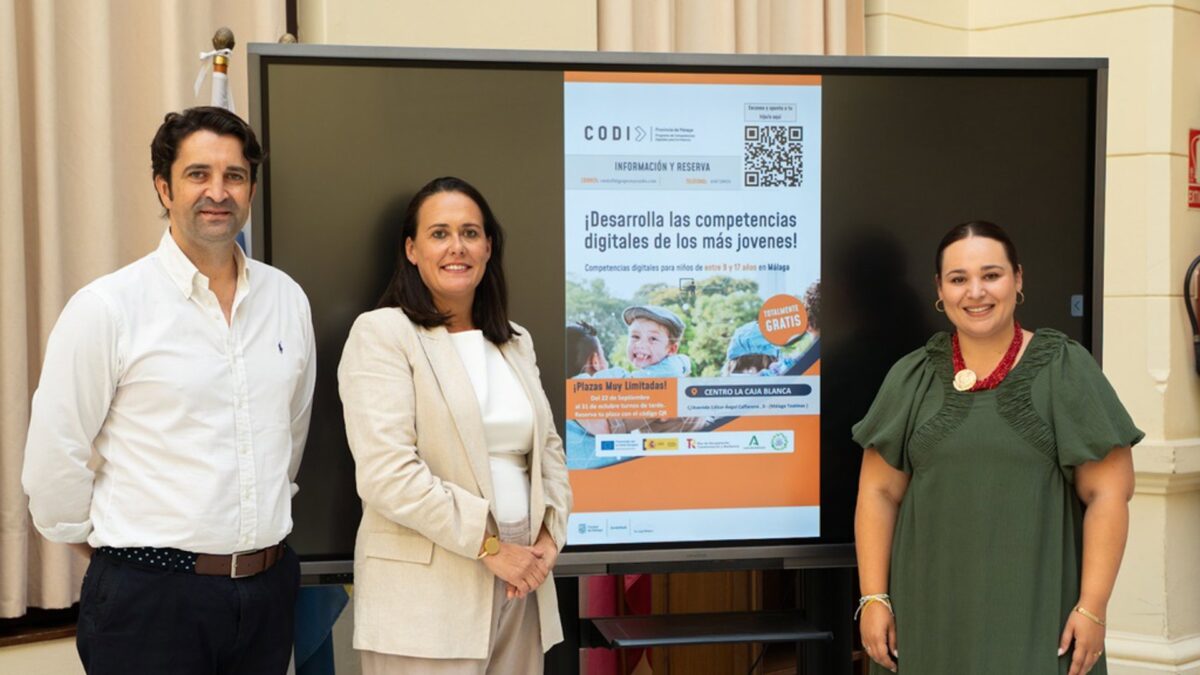 Málaga y Mainjobs ofrecen formación gratuita en competencias digitales a niños y jóvenes a través de CODI