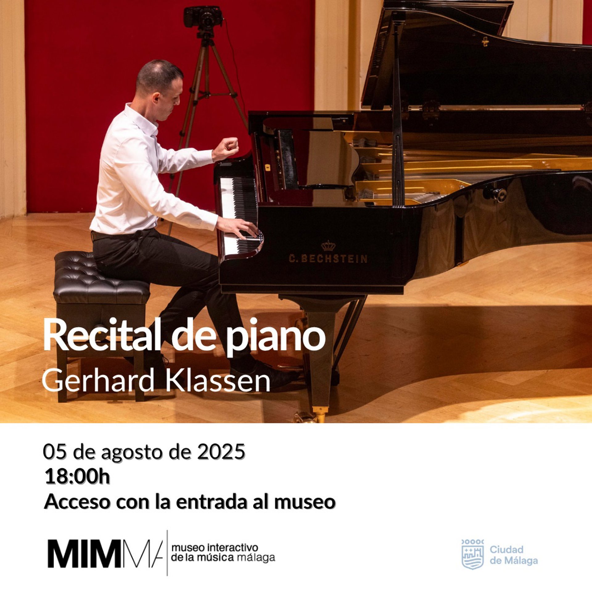 Un viaje musical por épocas y estilos, el nuevo recital de piano de Mimma de la mano de Gerhard Klassen