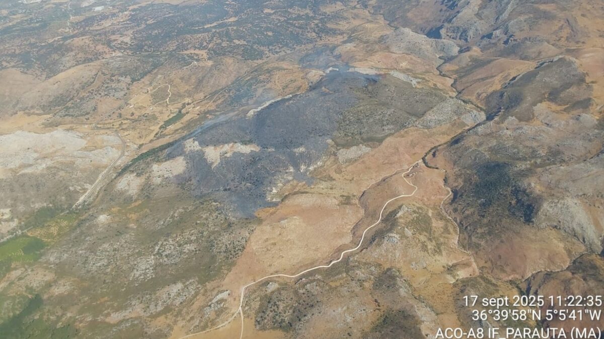 Controlado el incendio en Parauta