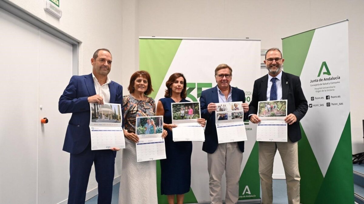 El Hospital Clínico acoge la presentación del calendario solidario 2026 de la fundación Fmaec