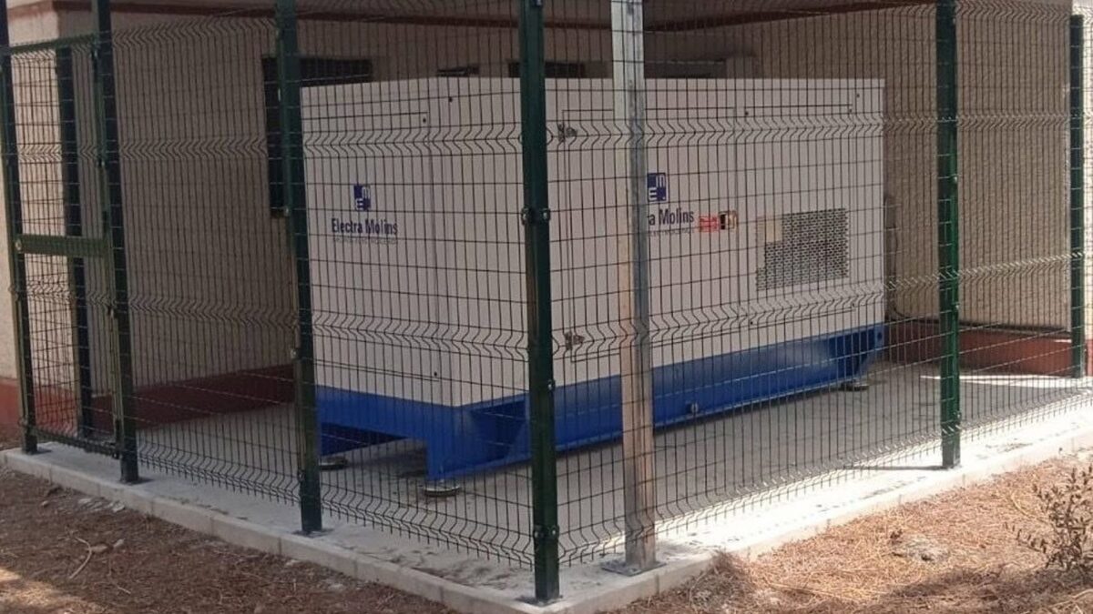 El Hospital Marítimo de Torremolinos refuerza su seguridad energética con un nuevo grupo electrógeno