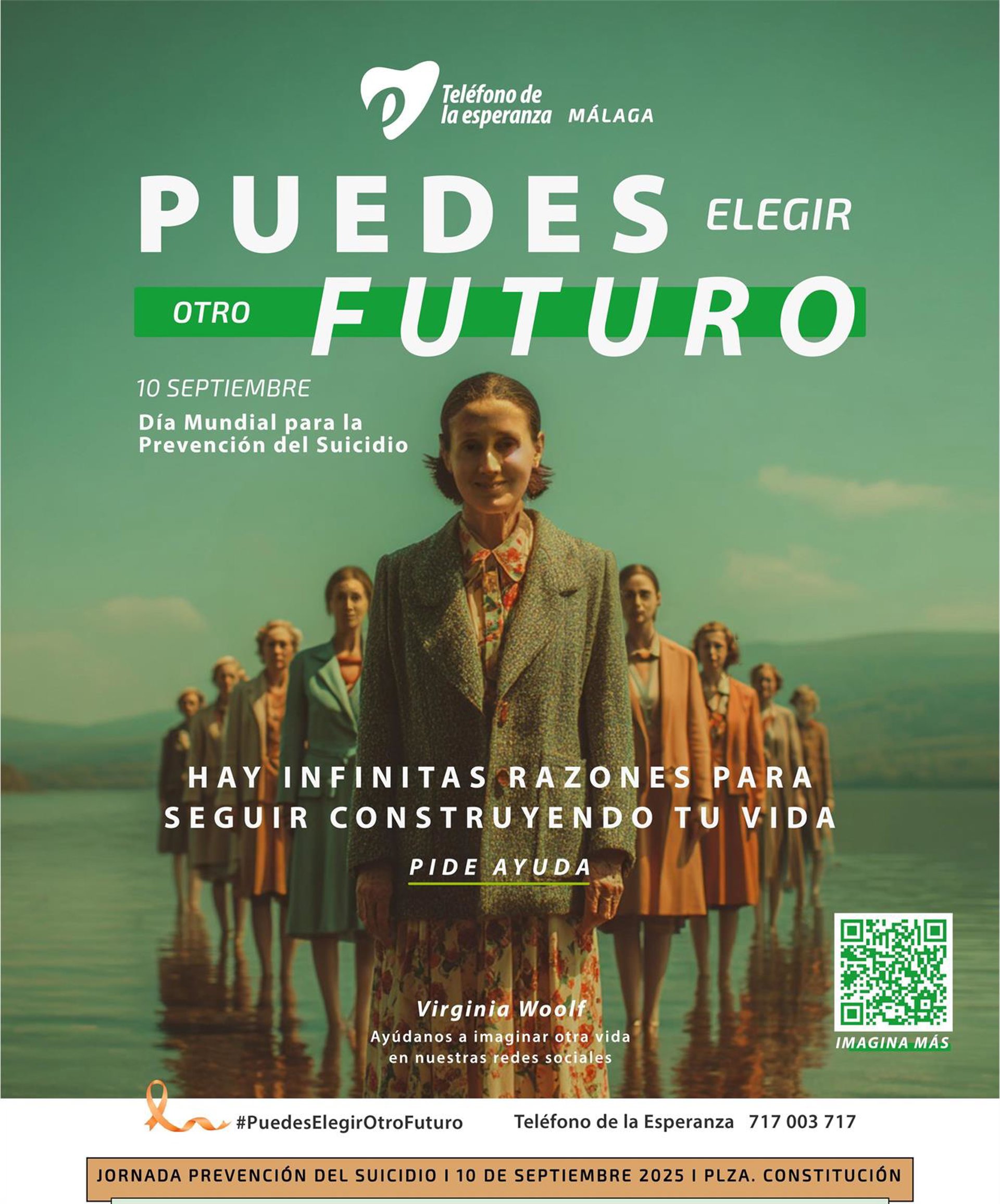 El Teléfono de la Esperanza atiende en Málaga más de 430 peticiones de ayuda en el primer semestre de 2025