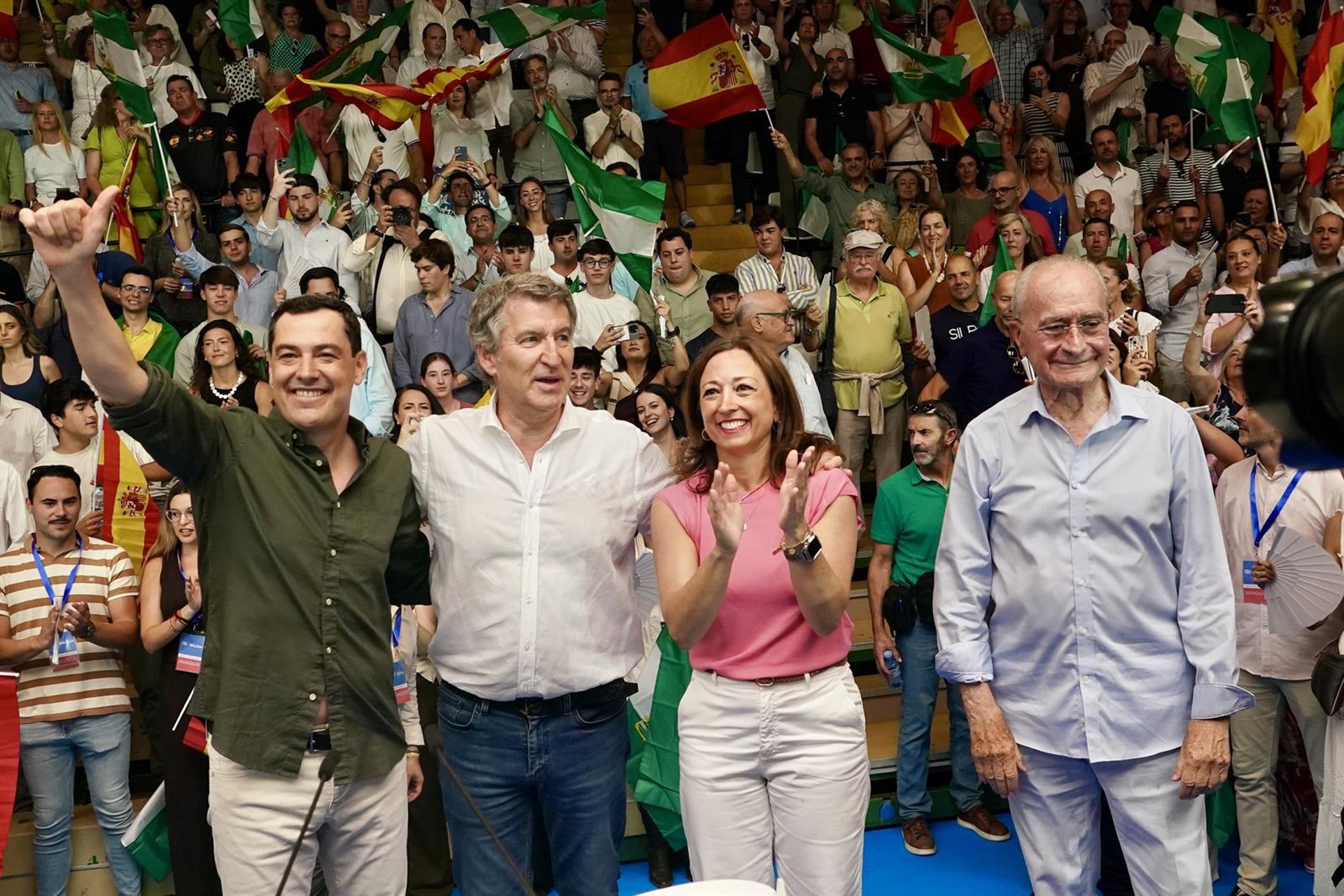 Feijóo y Moreno participarán el viernes en el acto que el PP organiza con huevos fritos al inicio del curso