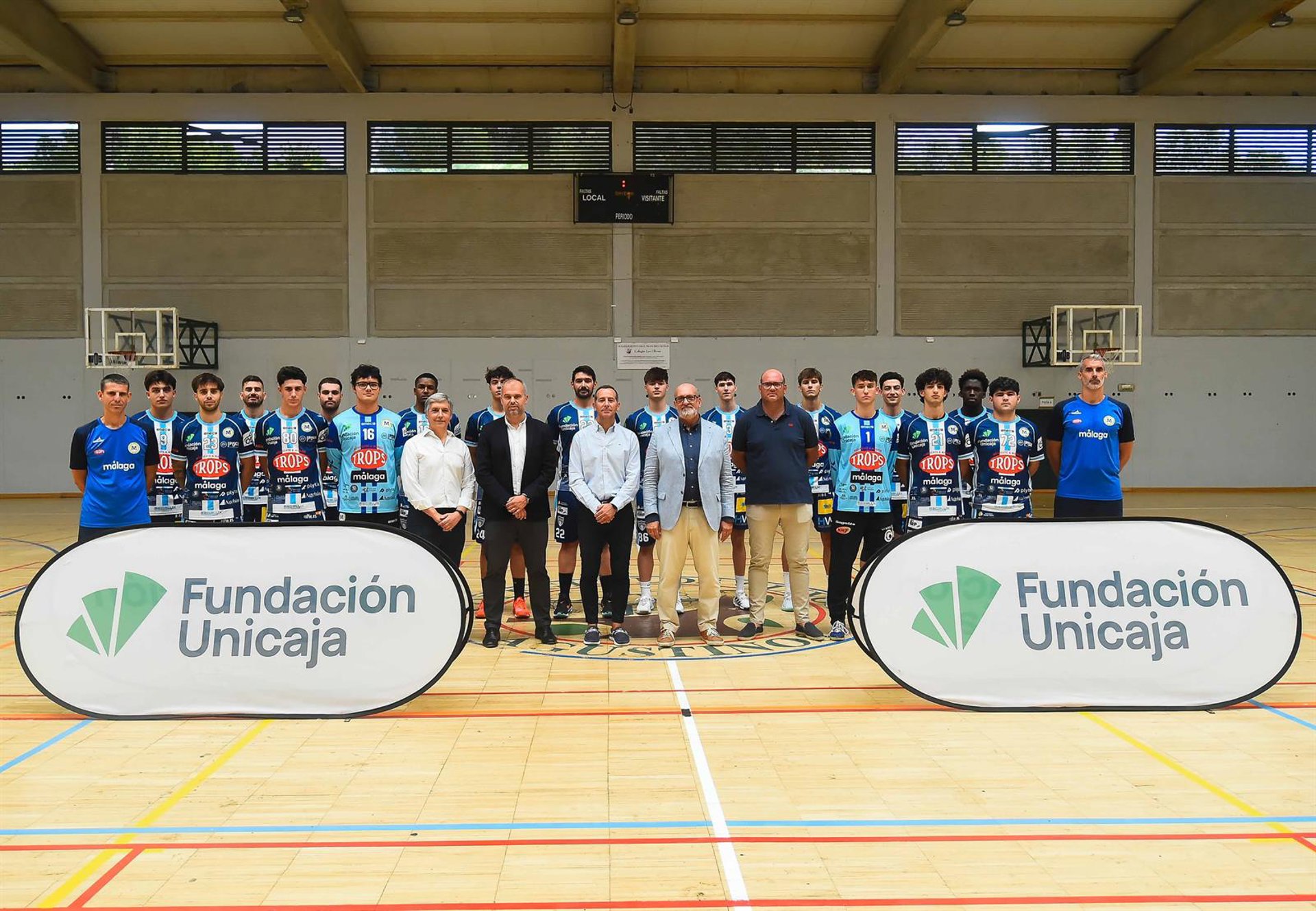 Fundación Unicaja renueva su patrocinio al Trops Málaga