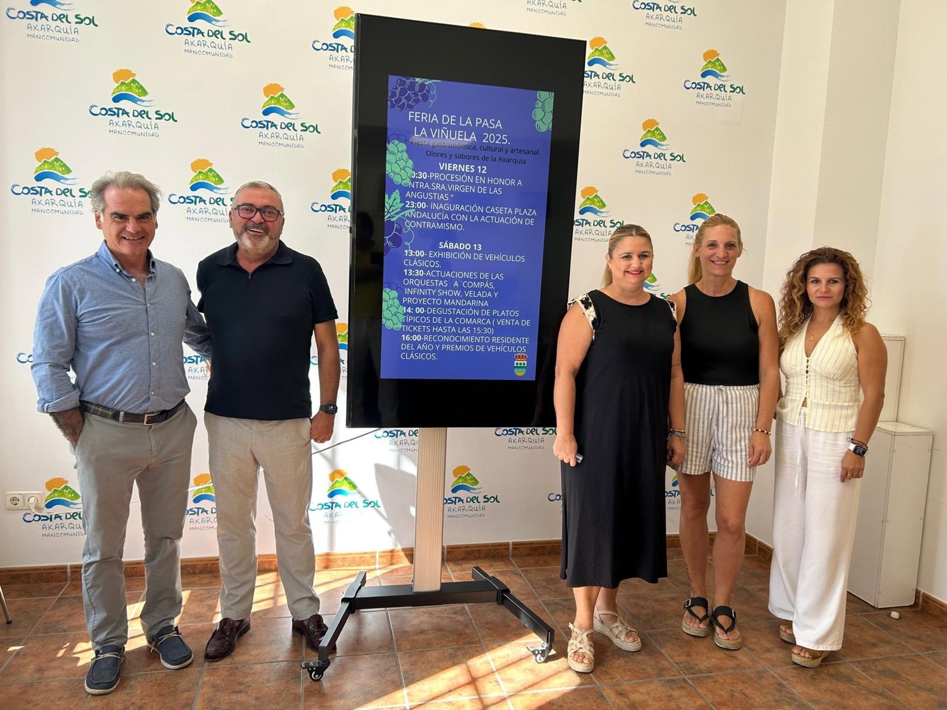 La Feria de la Pasa se celebra en La Viñuela con 'Olores y sabores de la Axarquía' con cultivos de la zona
