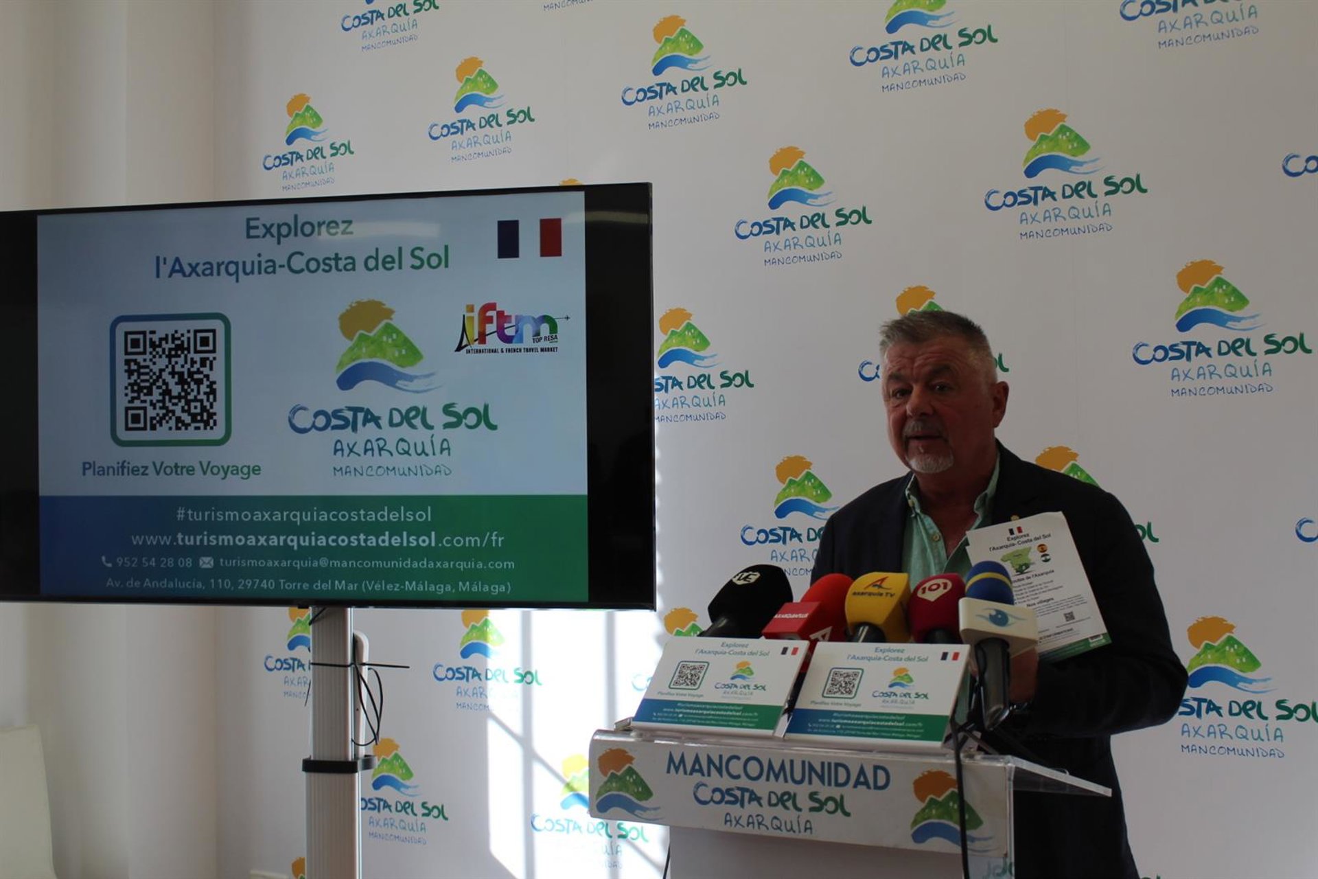 Mancomunidad Axarquía arranca en Francia el calendario de ferias internacionales de turismo