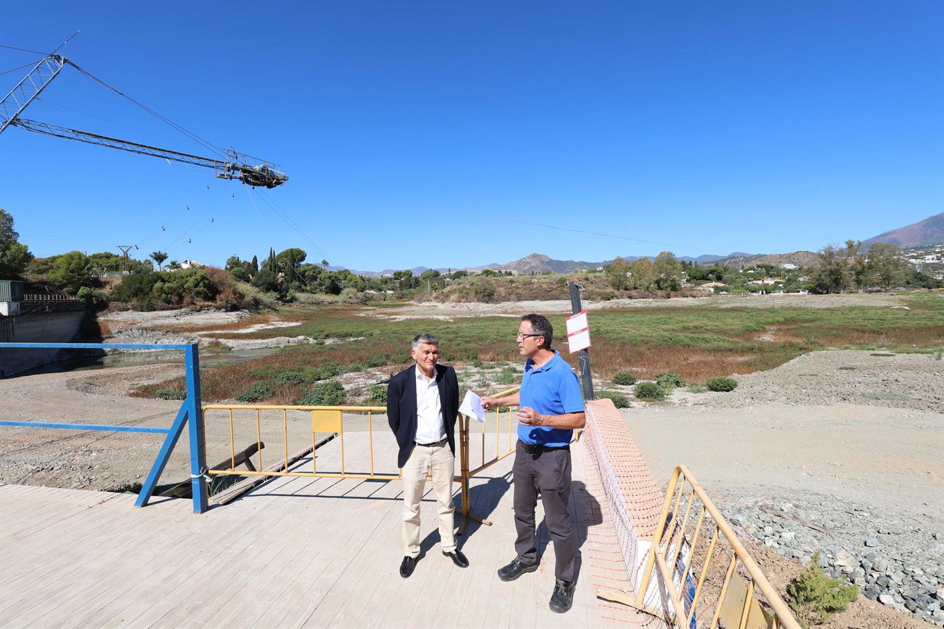 Marbella tramita la redacción del proyecto para garantizar la seguridad y poner en valor el pantano Las Medranas
