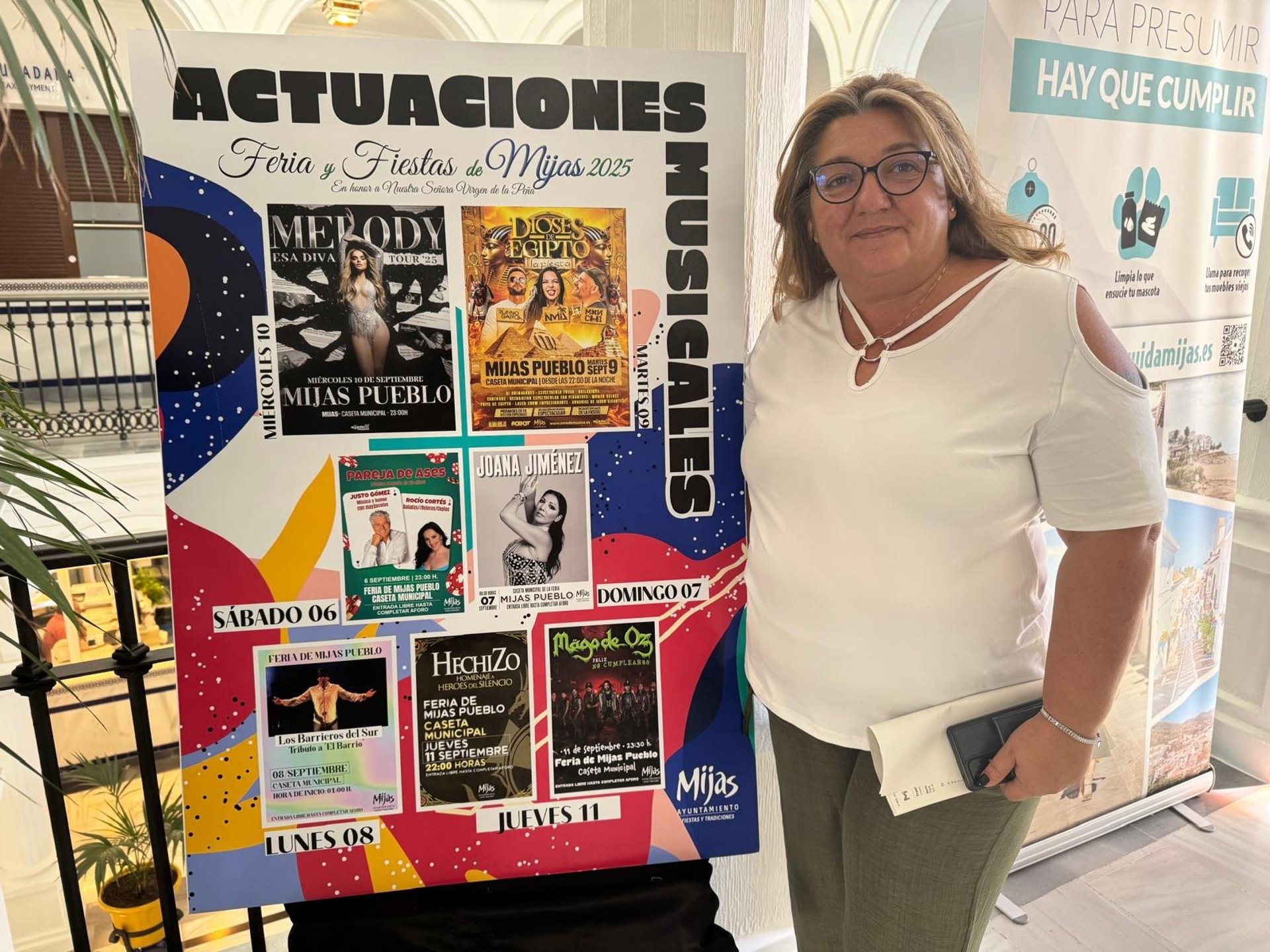 Melody, Mago de Oz y Joana Jiménez protagonizarán la feria de Mijas