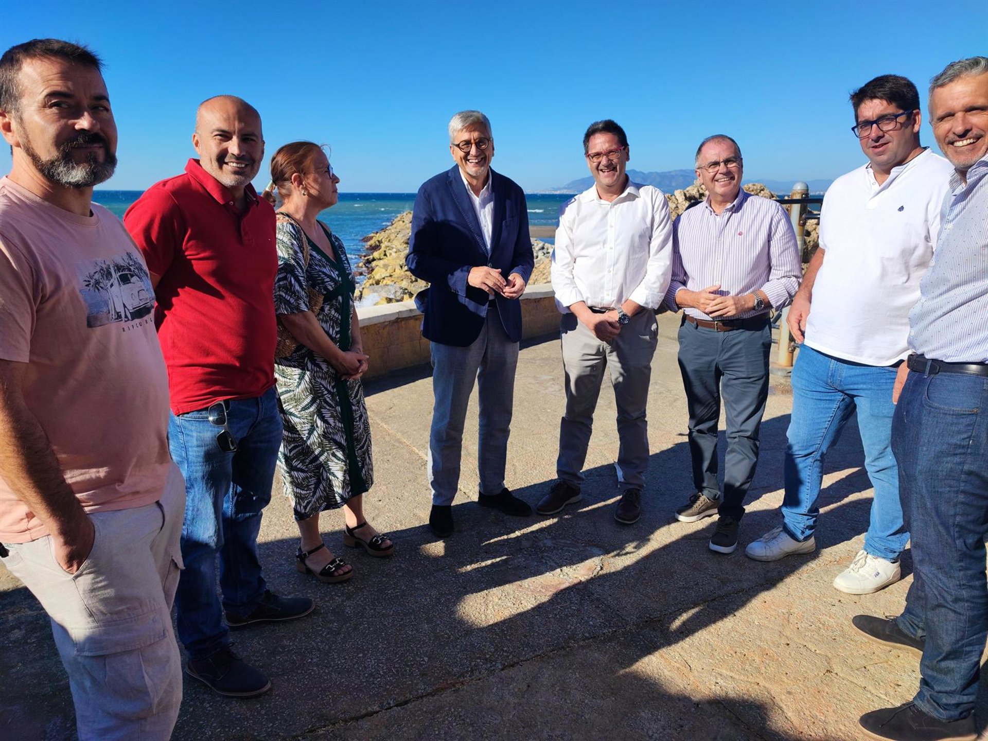 PSOE muestra su rechazo absoluto a la construcción de un embarcadero en La Cala del Moral de Rincón