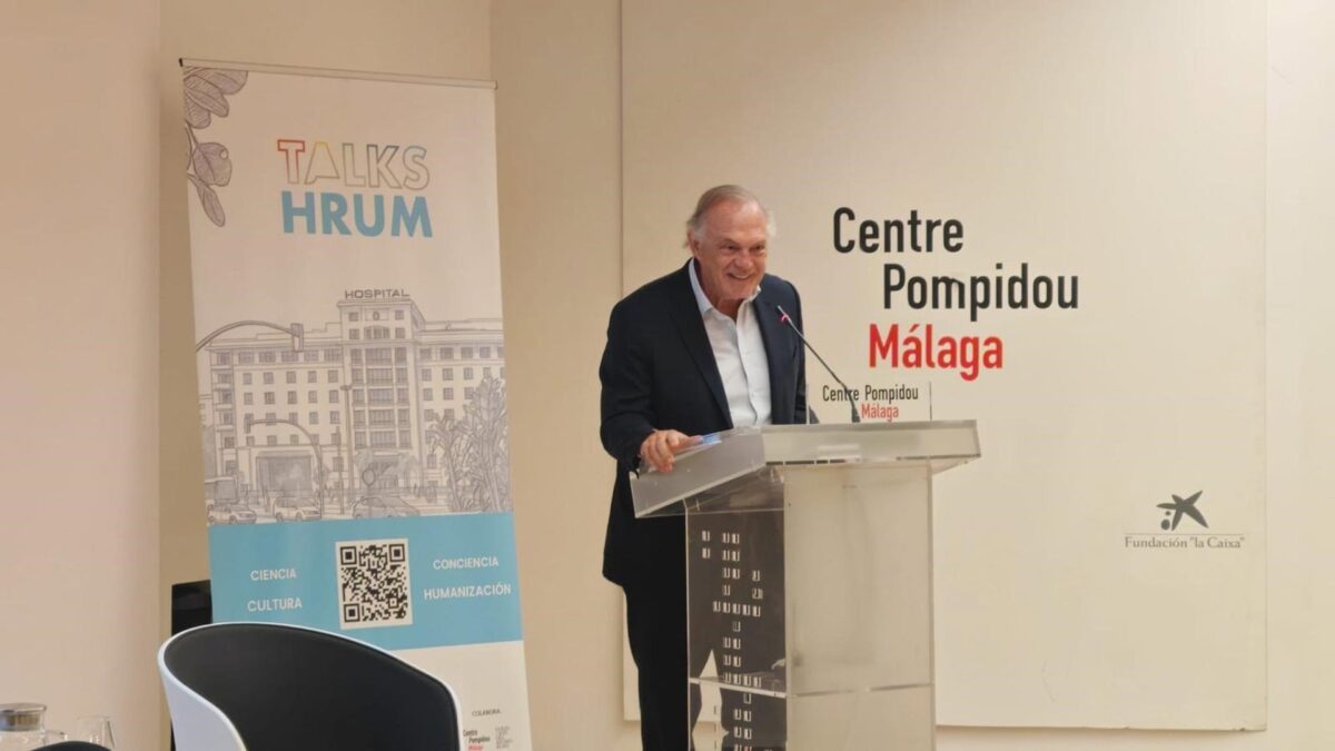 Pedro Piqueras llena el Pompidou Málaga en una nueva sesión de Talks HRUM