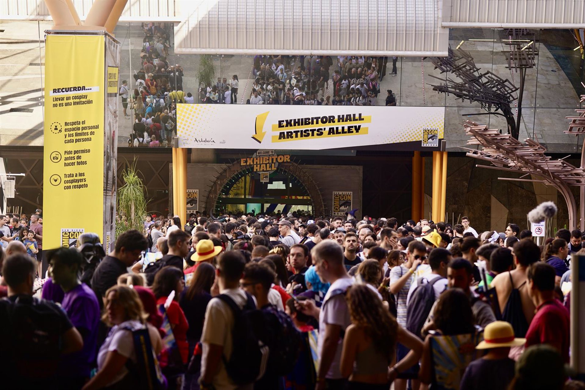 Por Andalucía lleva al Parlamento los 4,5 millones de financiación pública para "el desastre" de la Comic-Con