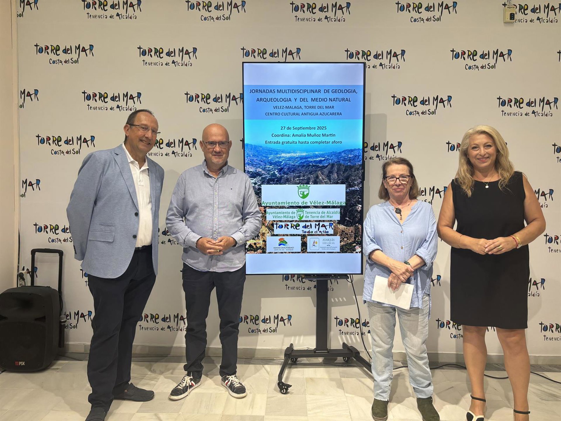 Torre del Mar, en Vélez-Málaga, acoge las Jornadas de Geología, Arqueología y Medio Natural