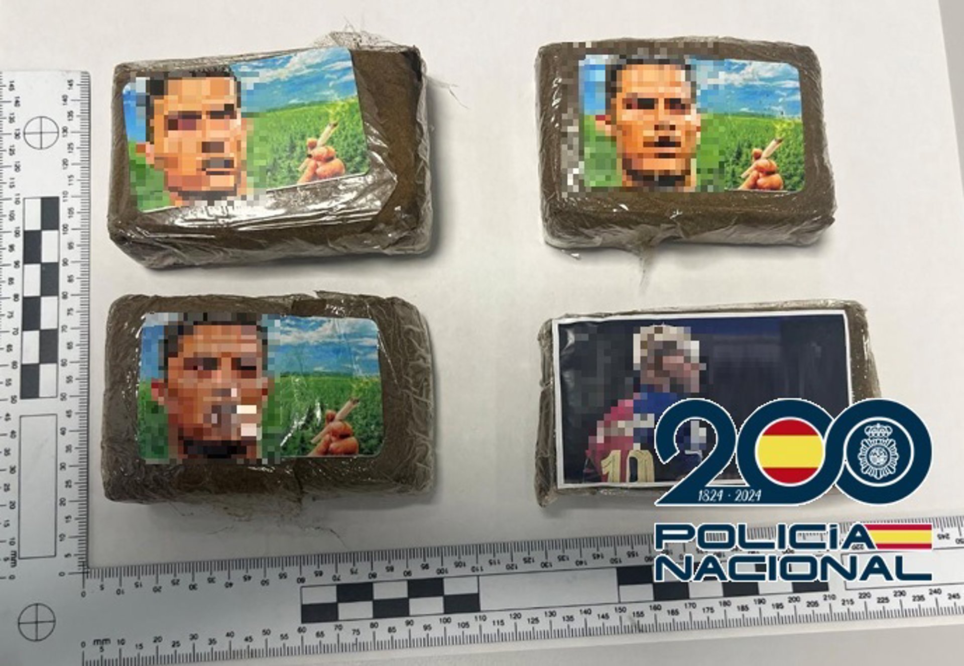 Un detenido en Ronda con varias placas de hachís tras ser identificado por una patrulla