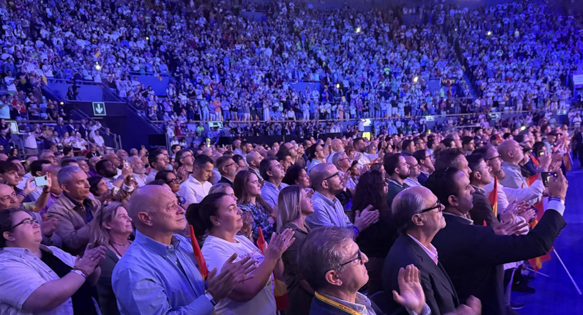 Vox Mijas, presente en el encuentro político EuropaViva25