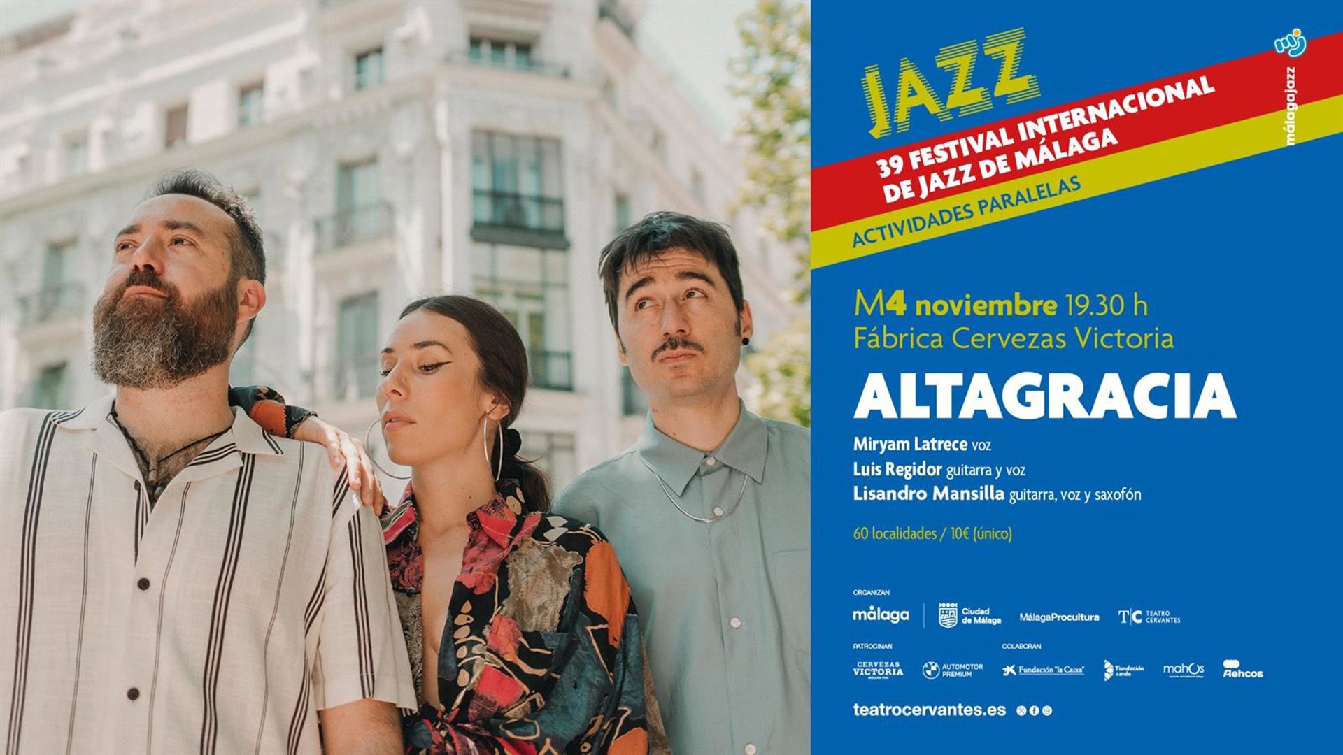 Altagracia, El Gremio, Escandaloso Xpósito, en el Festival de Jazz