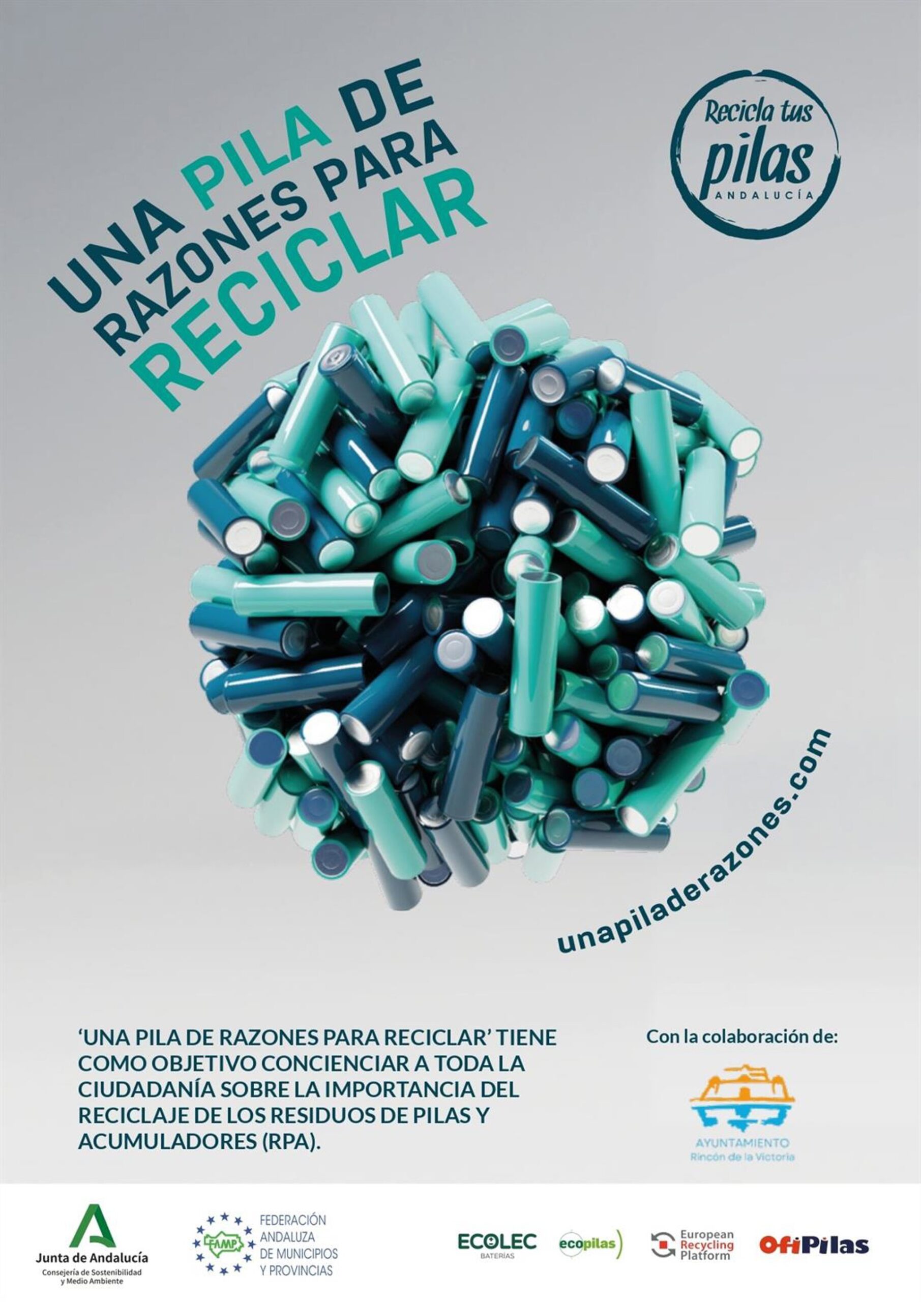 Ayuntamiento de Rincón colabora en la campaña de concienciación sobre reciclaje 'Una Pila de Razones'
