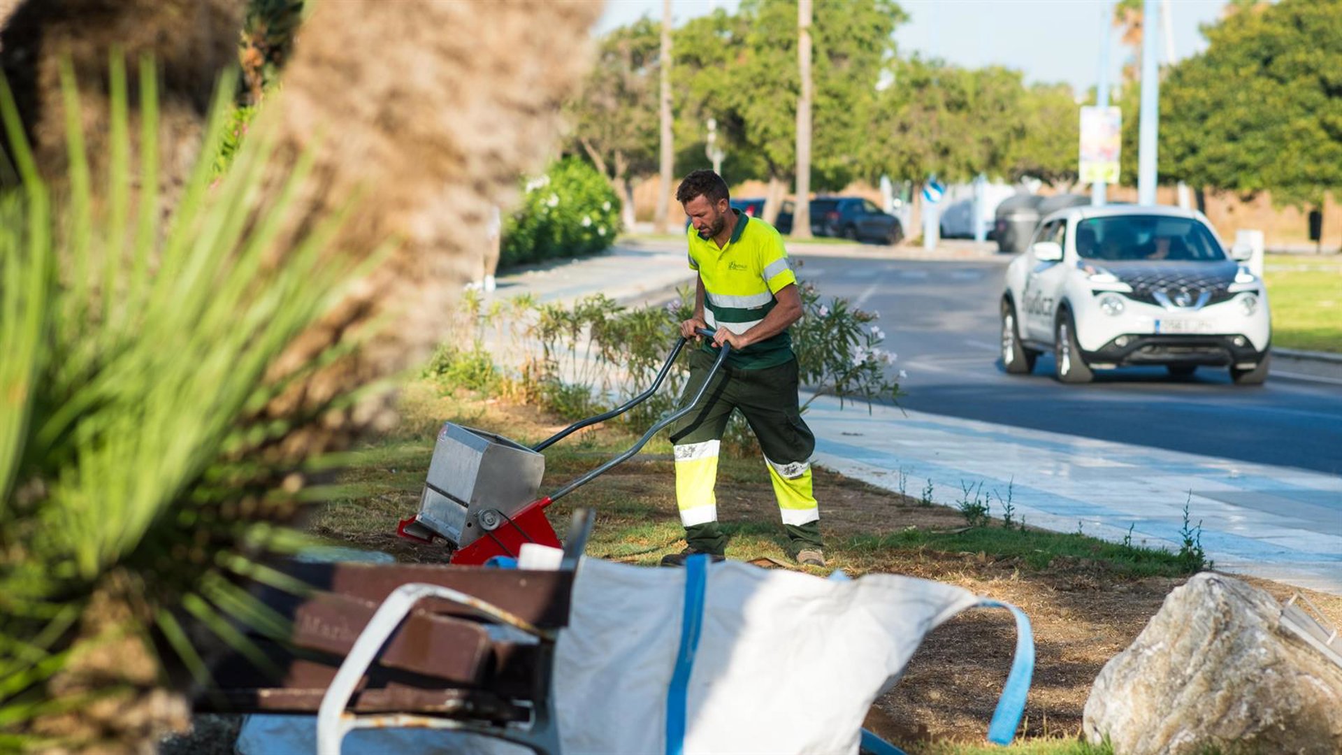 El Plan Especial de Conservación de Zonas Verdes en San Pedro Alcántara, en Marbella, toca a su fin