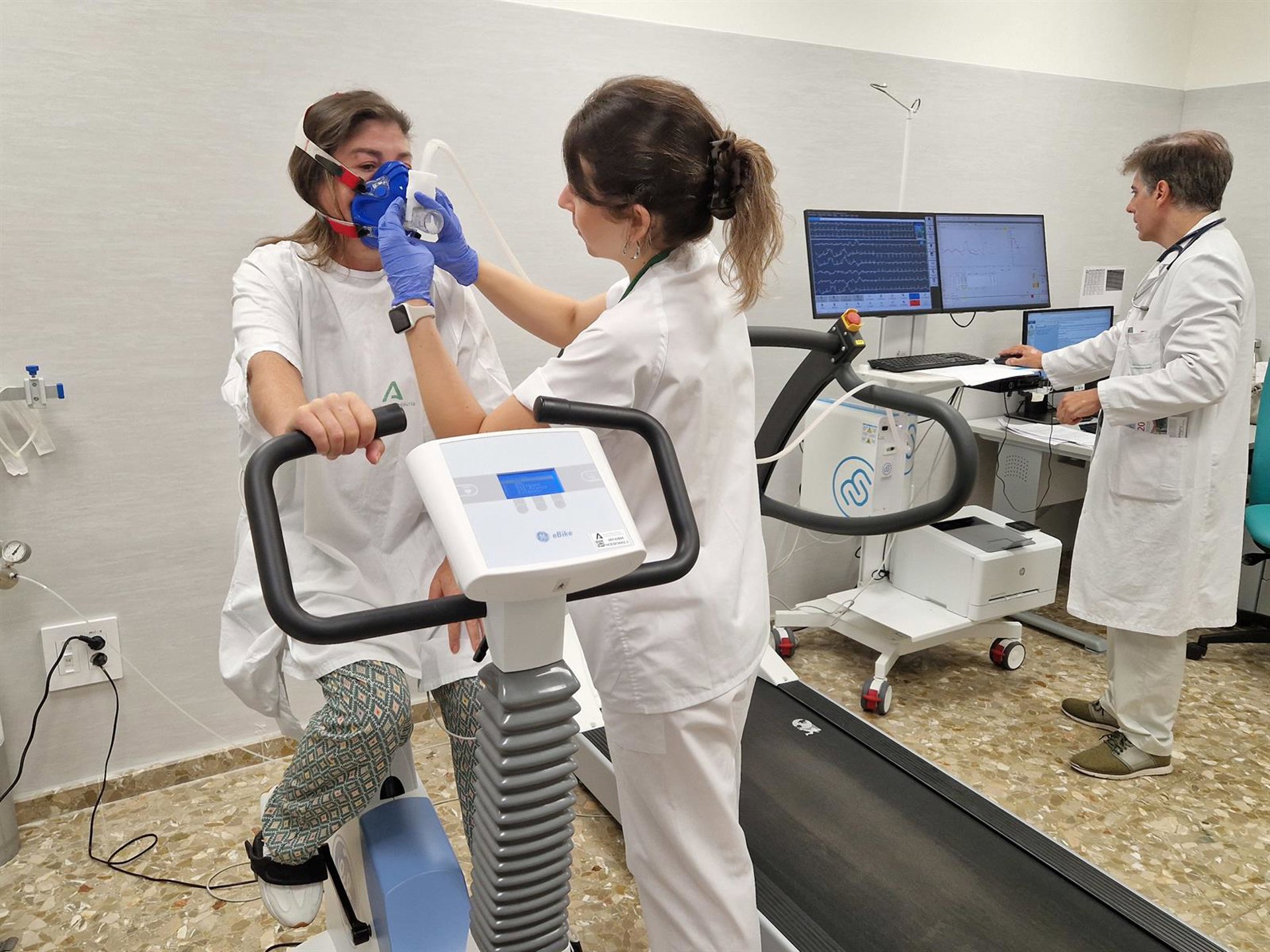 Hospital Costa del Sol, con 450 ergoespirometrías al año, uno de los referentes andaluces en esta prueba