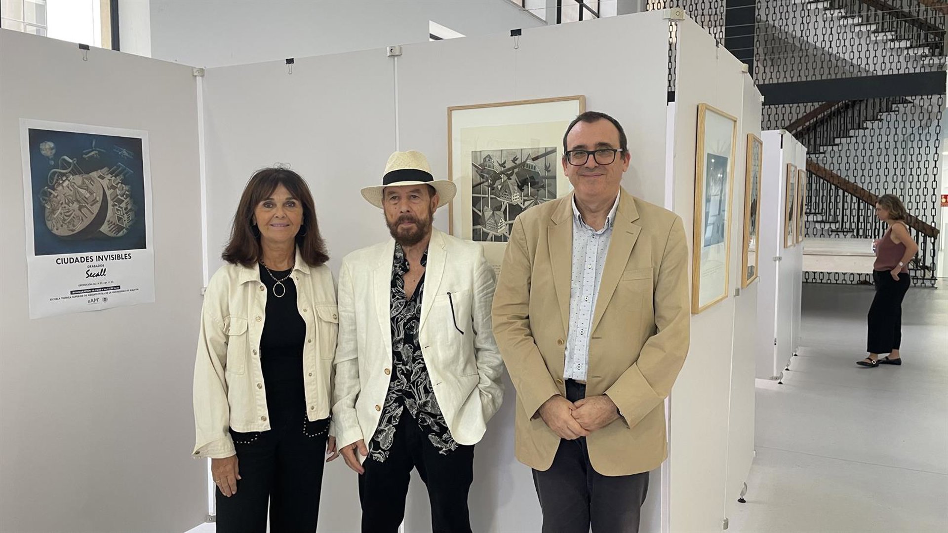 La Semana Internacional de la Arquitectura se celebra en la EAM con una exposición titulada 'Ciudades invisible'