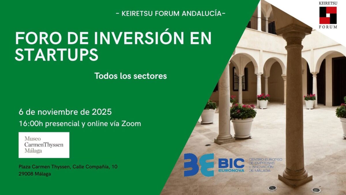 Málaga acogerá el Foro de Inversores 'Keiretsu Forum Andalucía'