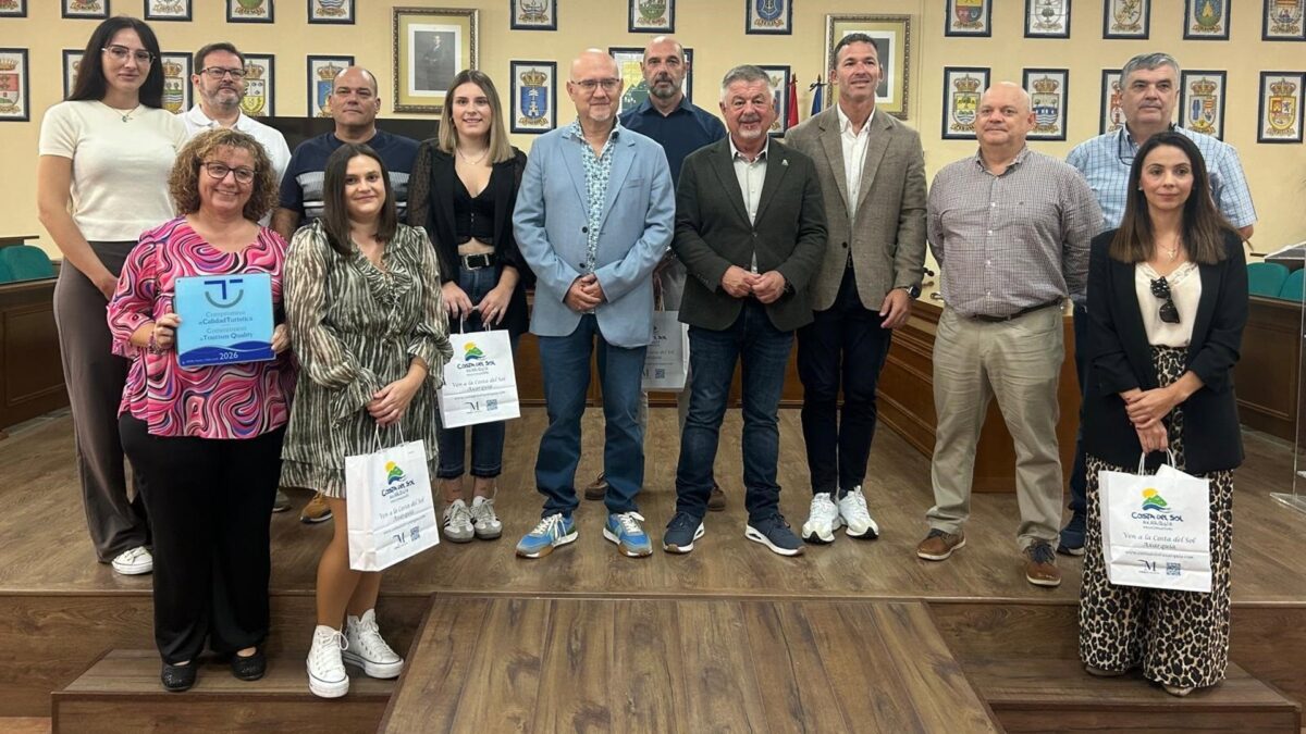 Mancomunidad Axarquía entrega una decena de distinciones Sicted de Compromiso Calidad Turística