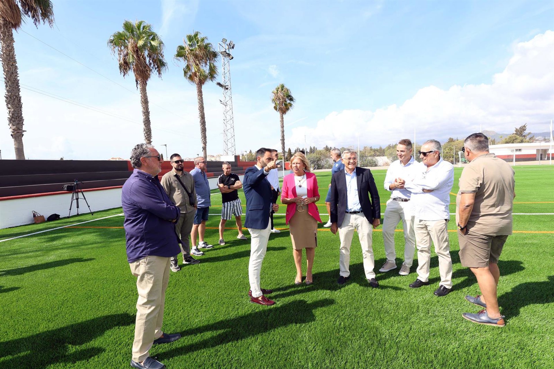Marbella (Málaga) finaliza la renovación integral del campo de fútbol anexo Juan José Almagro