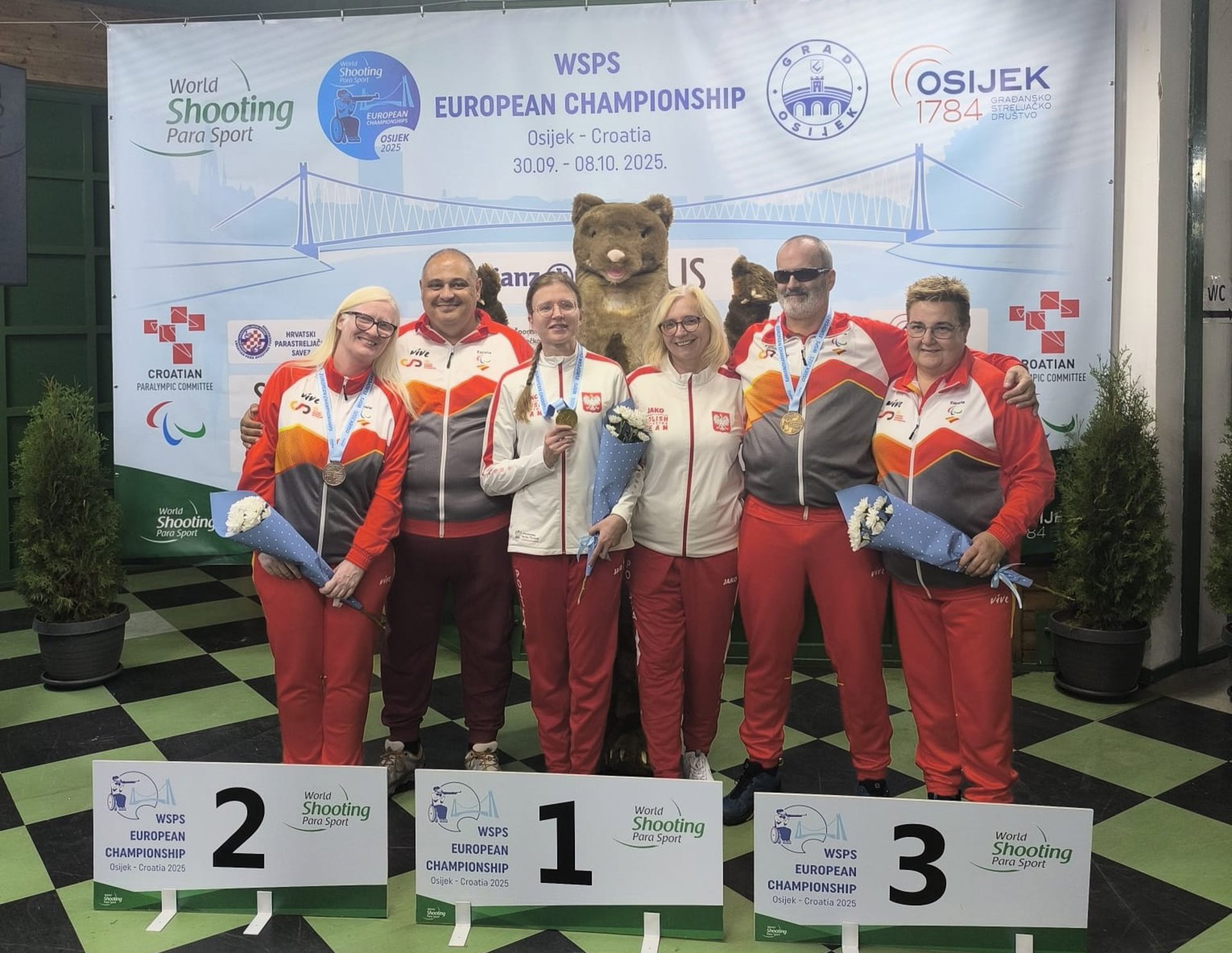 Plata de Sonia Rivero y bronce para Ager Solabarrieta en el Europeo de tiro con carabina para ciegos