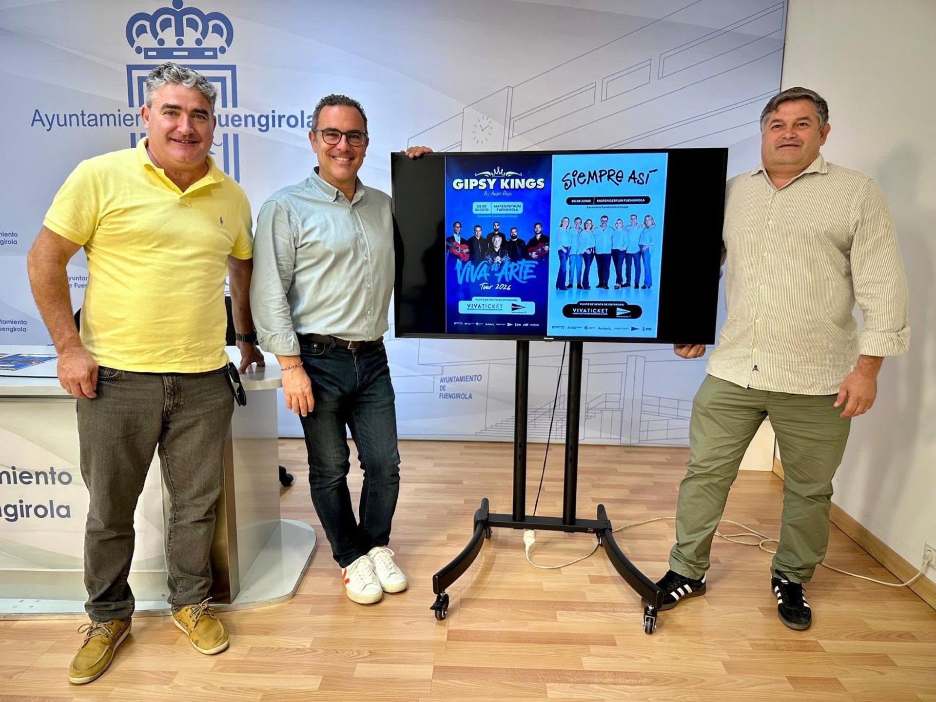 Siempre Así y Gipsy Kings, nuevos confirmados para Marenostrum Fuengirola 2026