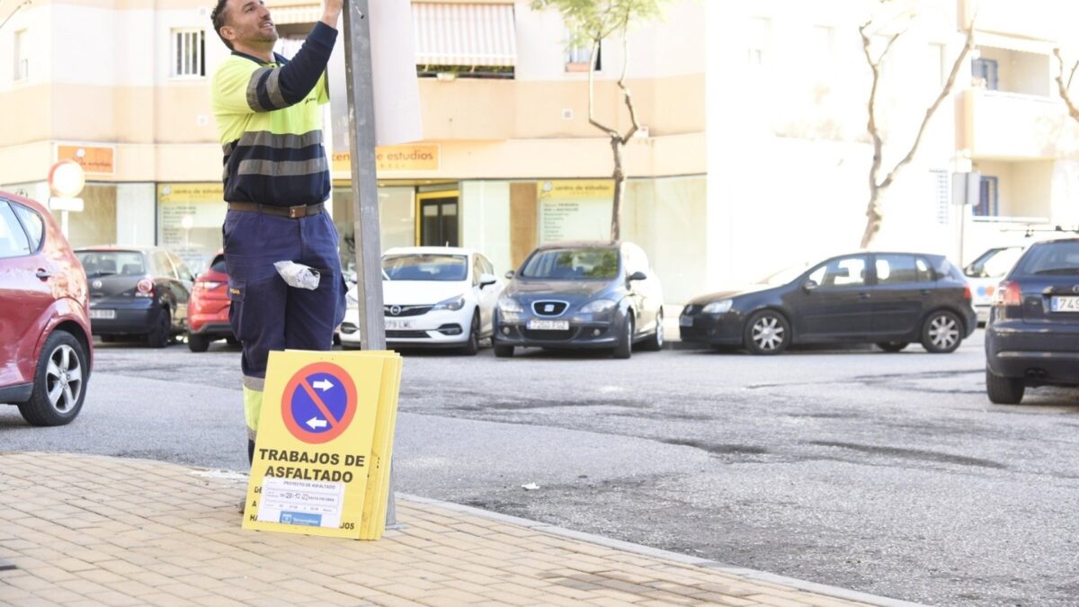 Torremolinos arranca su plan de asfaltado municipal con una inversión de 850.000 euros
