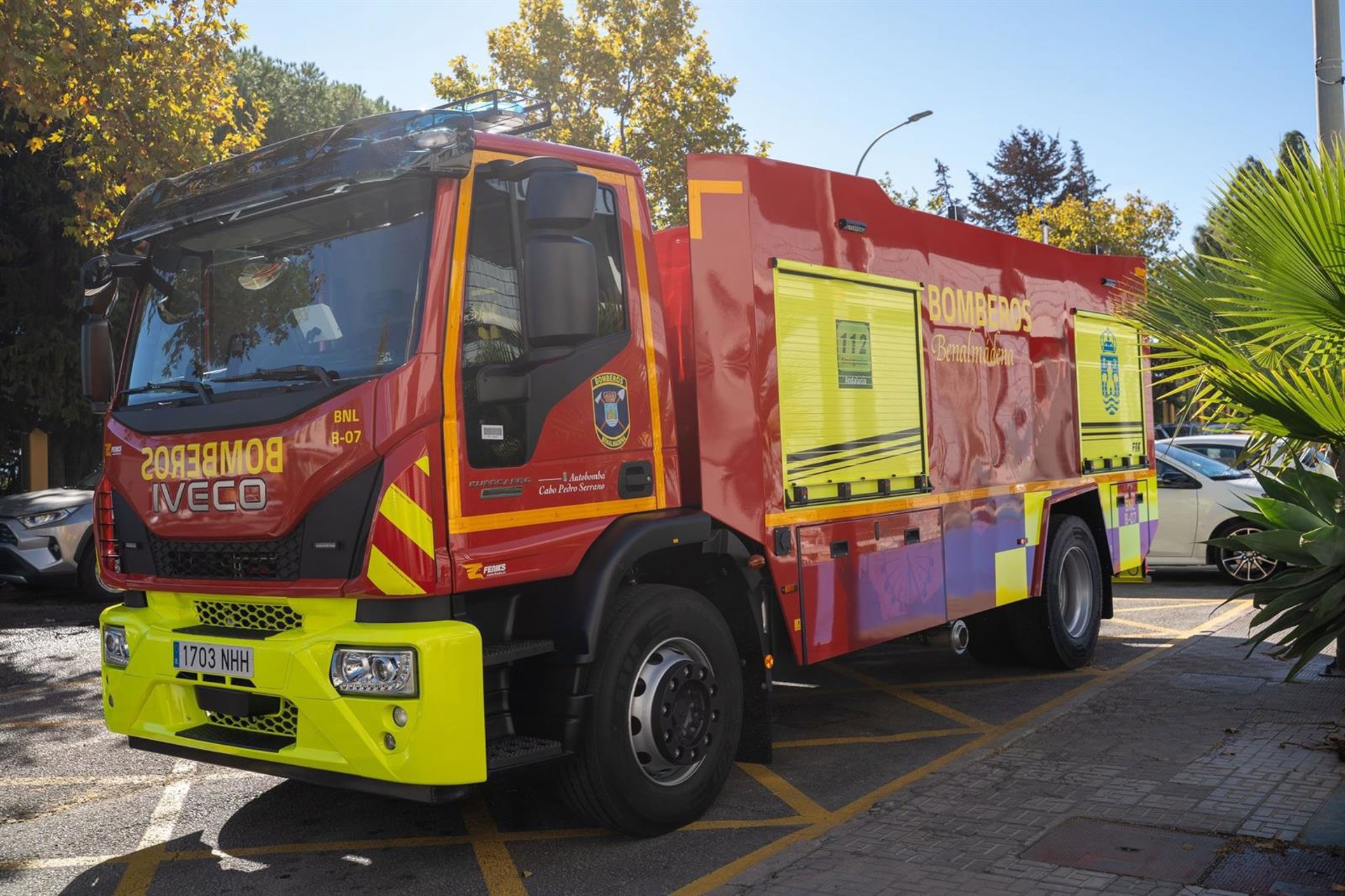 Benalmádena incorpora un camión autobomba nodriza para mejorar el abastecimiento de agua en incendios
