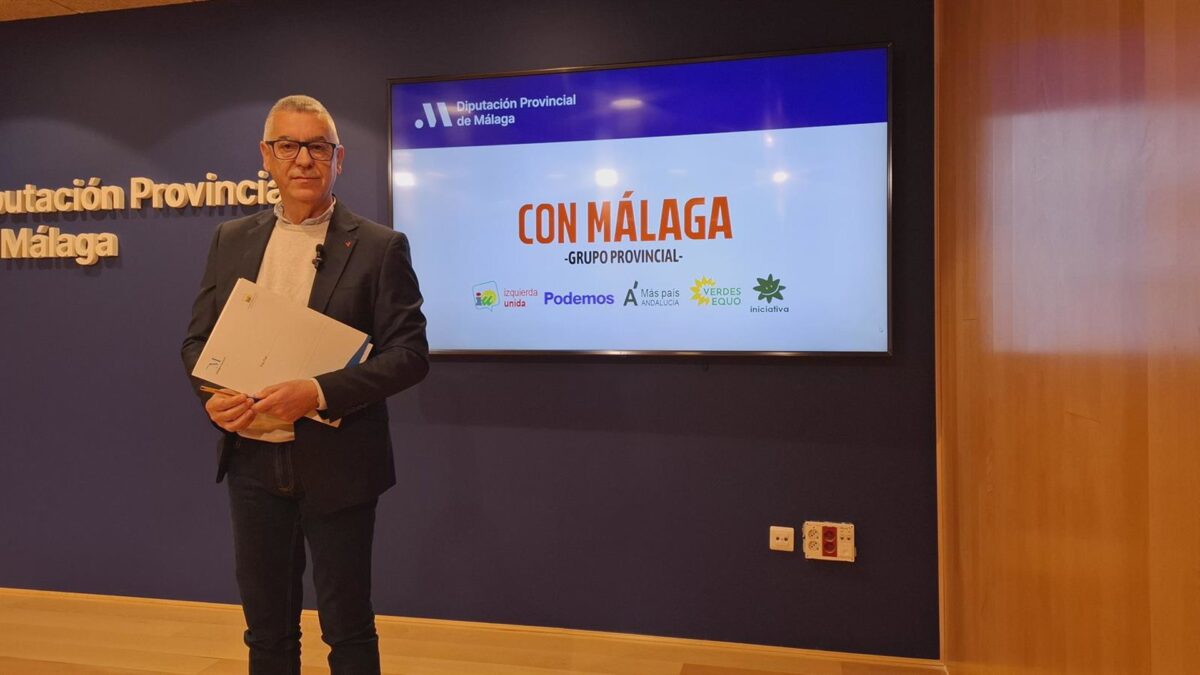 Con Málaga presenta una enmienda y afea que los presupuestos de Diputación "abandonan a los municipios menores"