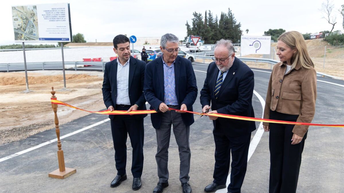 Dos proyectos financiados por Diputación y Alhaurín de la Torre permiten abrir un nuevo enlace con A-7
