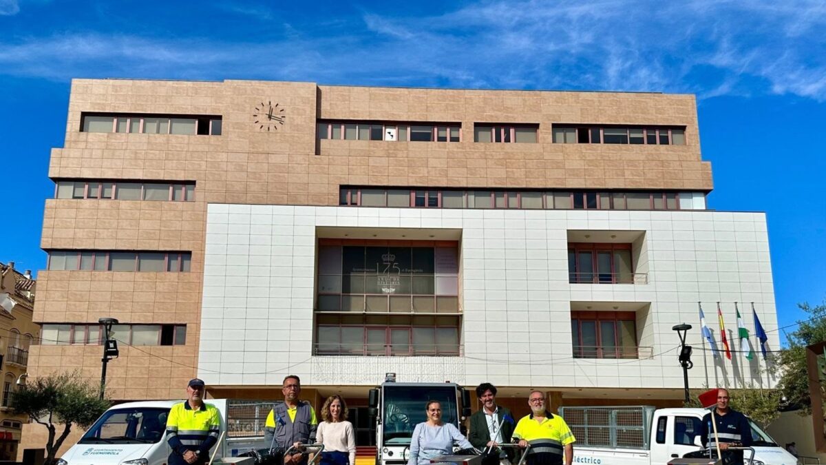 El Ayuntamiento de Fuengirola incrementa las dotaciones para limpieza de la vía pública