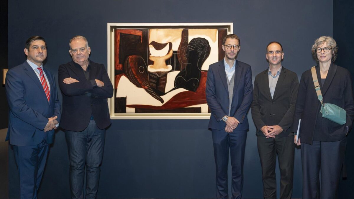 El director del Centre Pompidou París visita la exposición 'Picasso Memoria y Deseo'