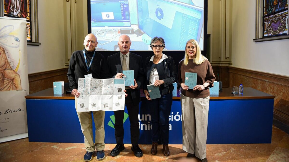 El primer mapa literario de realidad aumentada de Málaga recorre 'La Ciudad Velada' de Rafael Pérez Estrada
